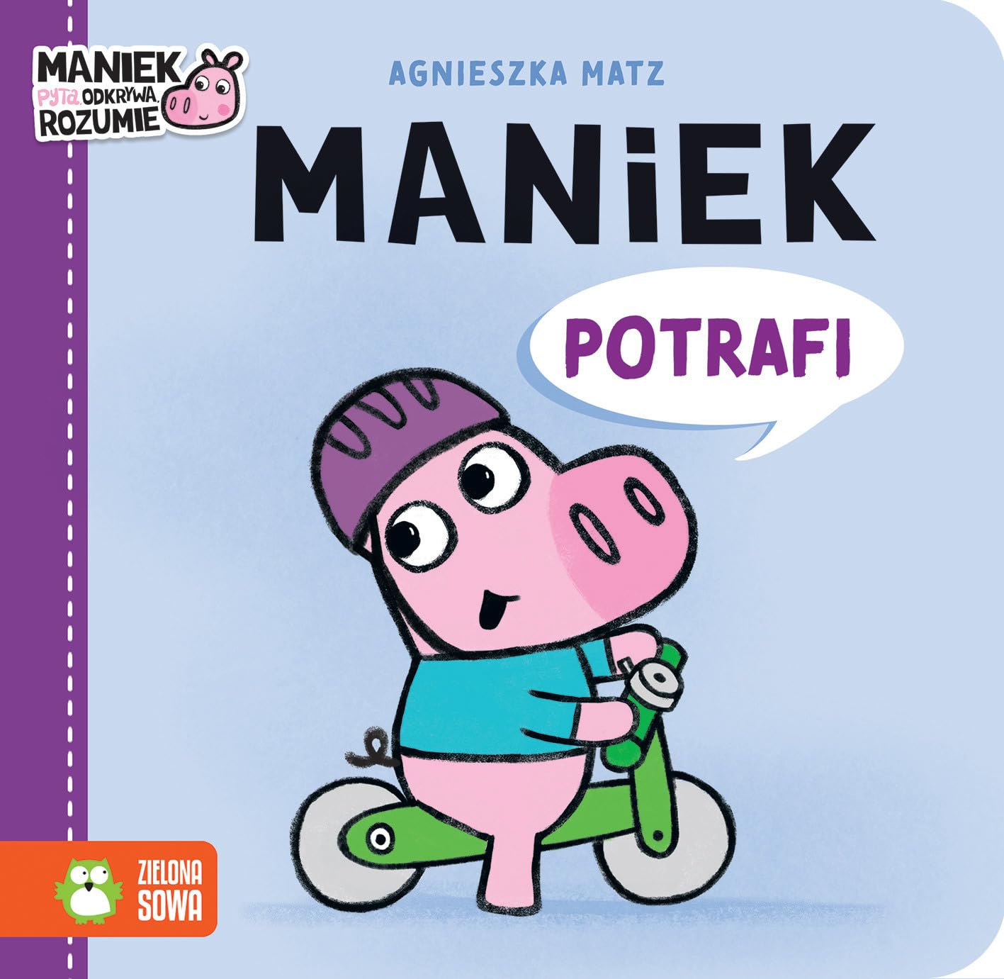 Maniek potrafi Books