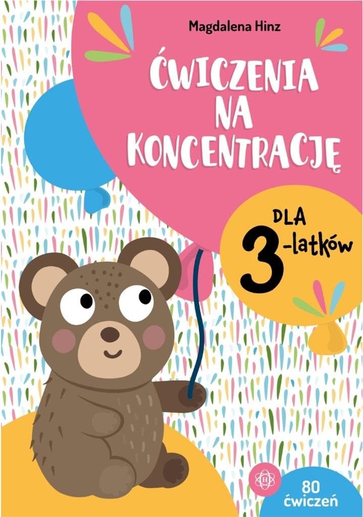 Ćwiczenia na koncentrację dla 3-latków Books