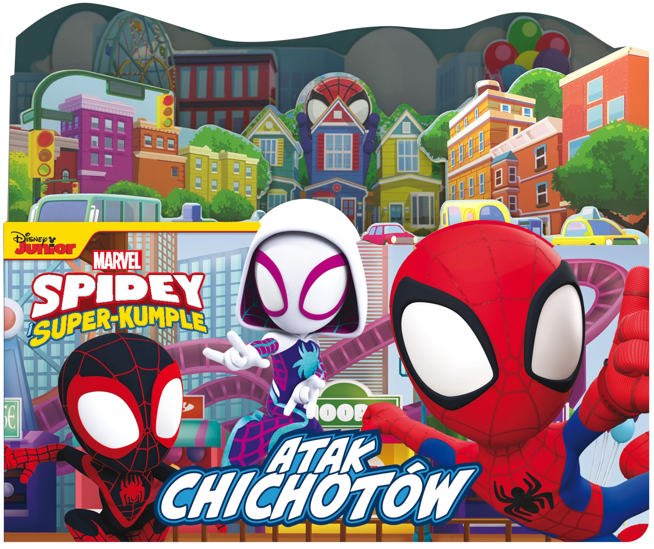 Atak chichotów Marvel Spidey i Super-kumple Books
