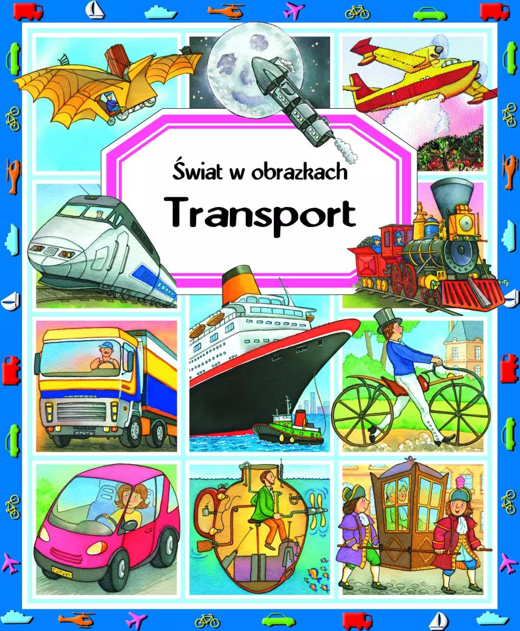 Świat w obrazkach Transport book