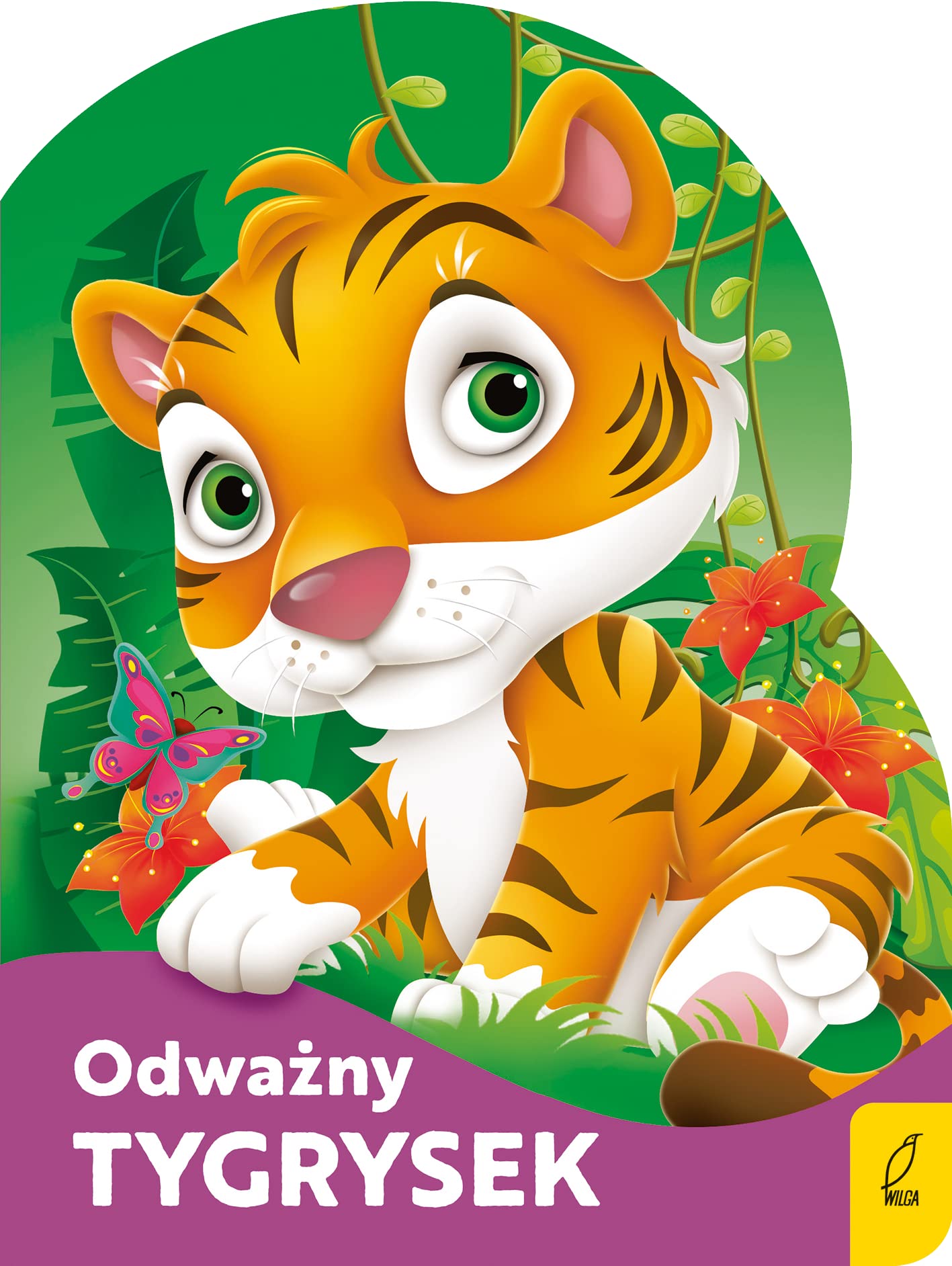 Wykrojnik Odważny tygrysek Books