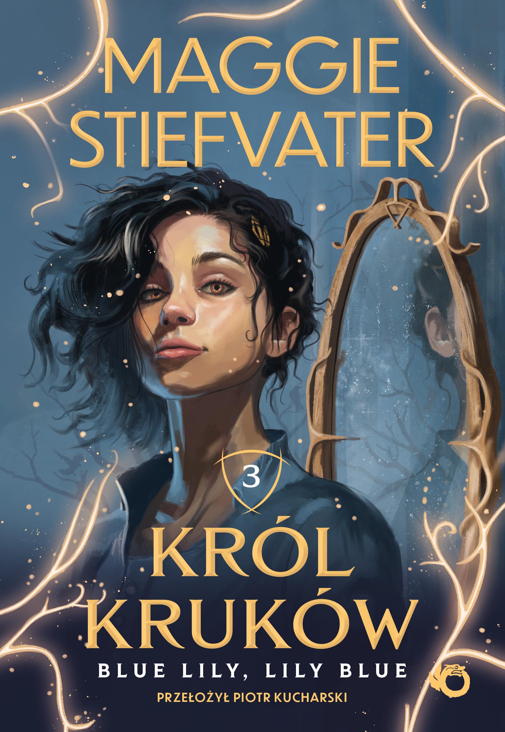 Krół Kruków Tom 3 Blue Lily, Lily Blue book