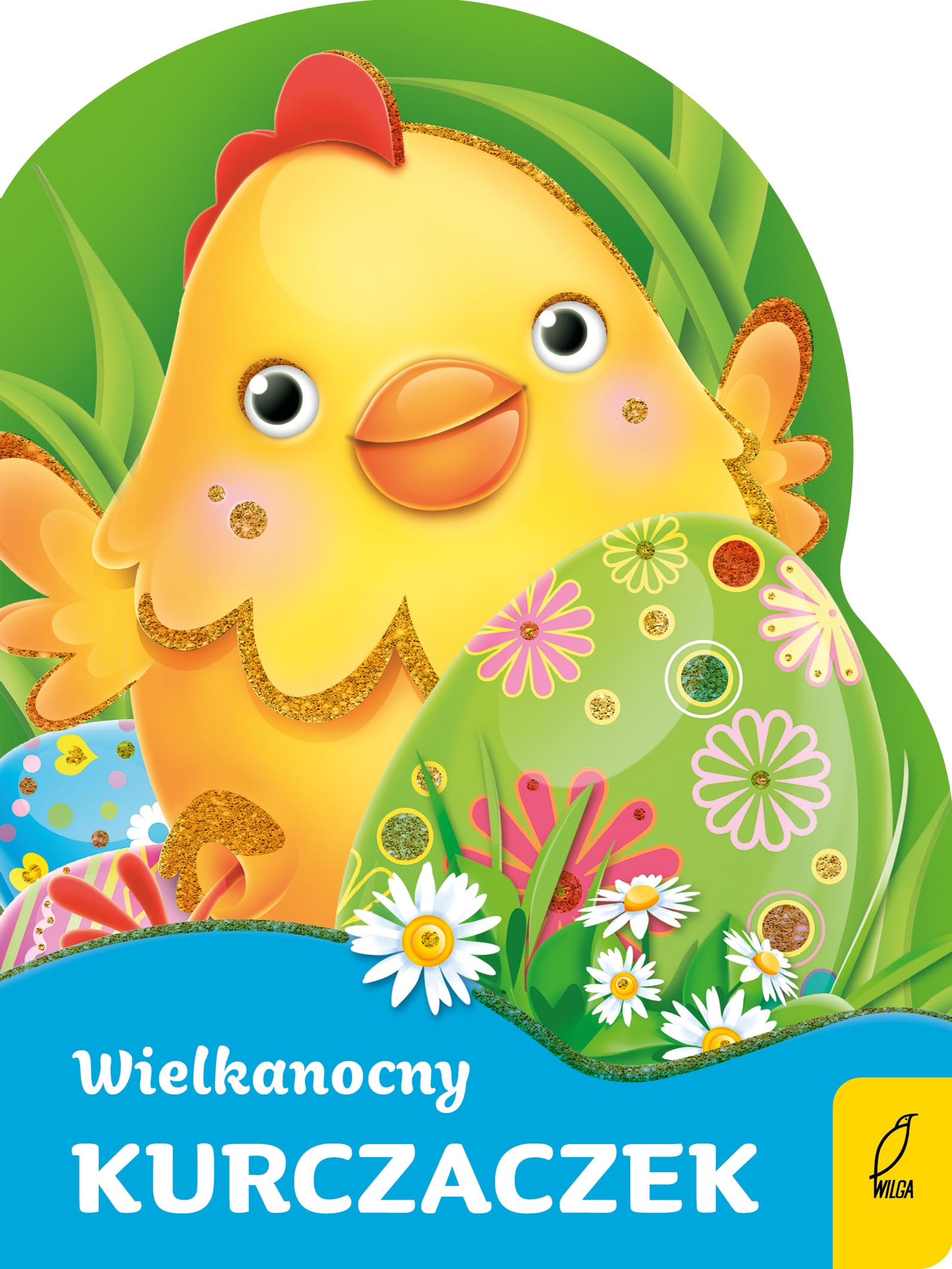 Wielkanocny kurczaczek Wykrojnik book