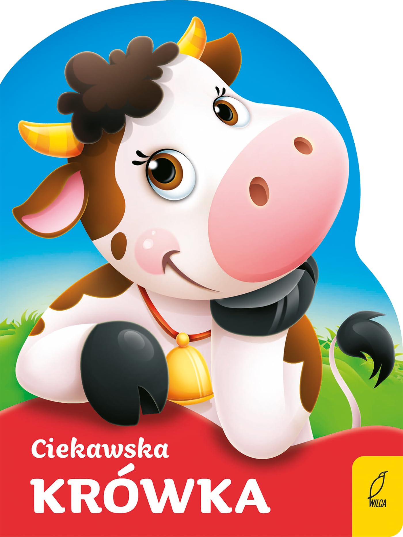 Ciekawska krówka Wykrojnik Books