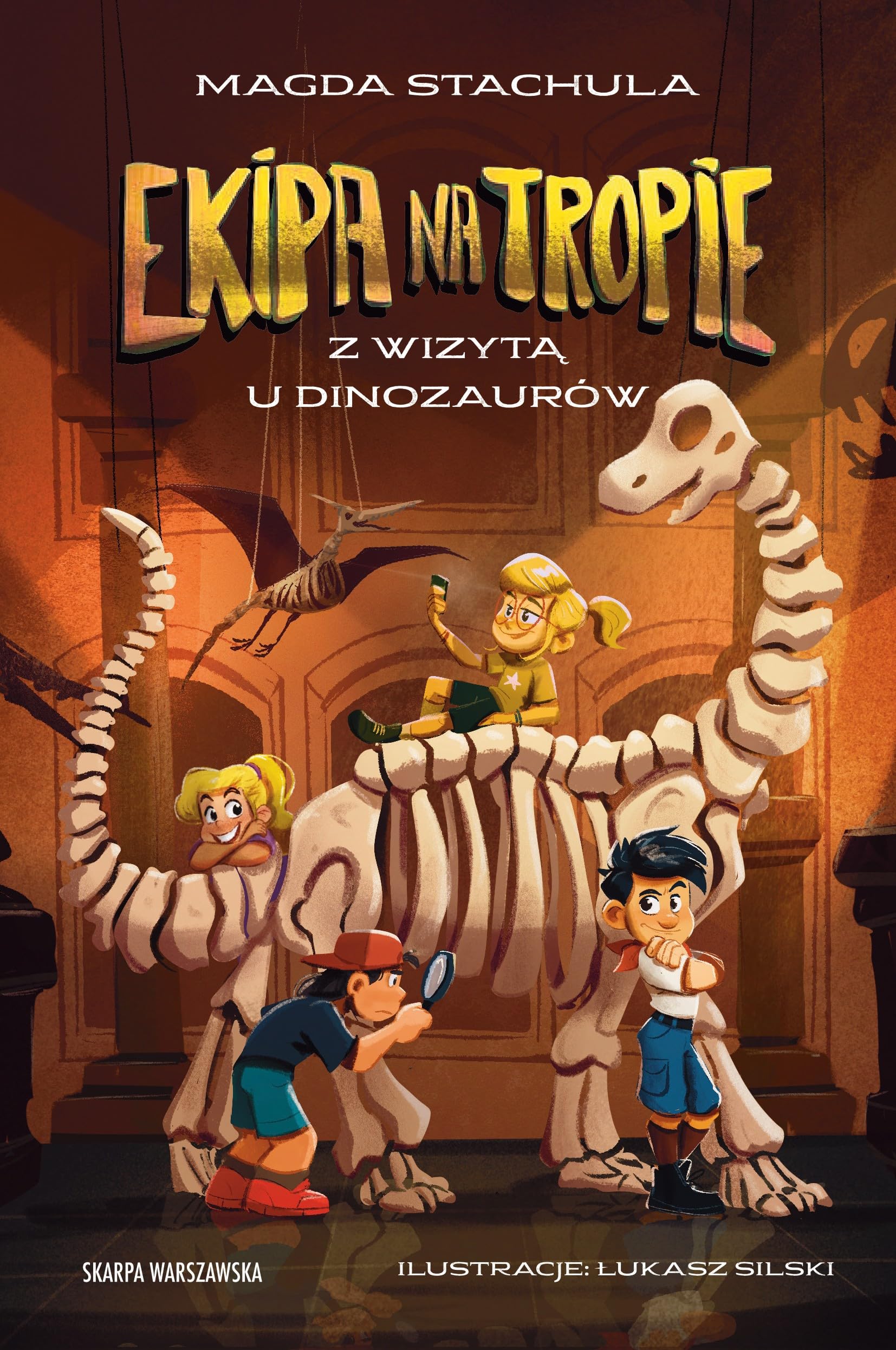 Ekipa na tropie Z wizytą u dinozaurów Books