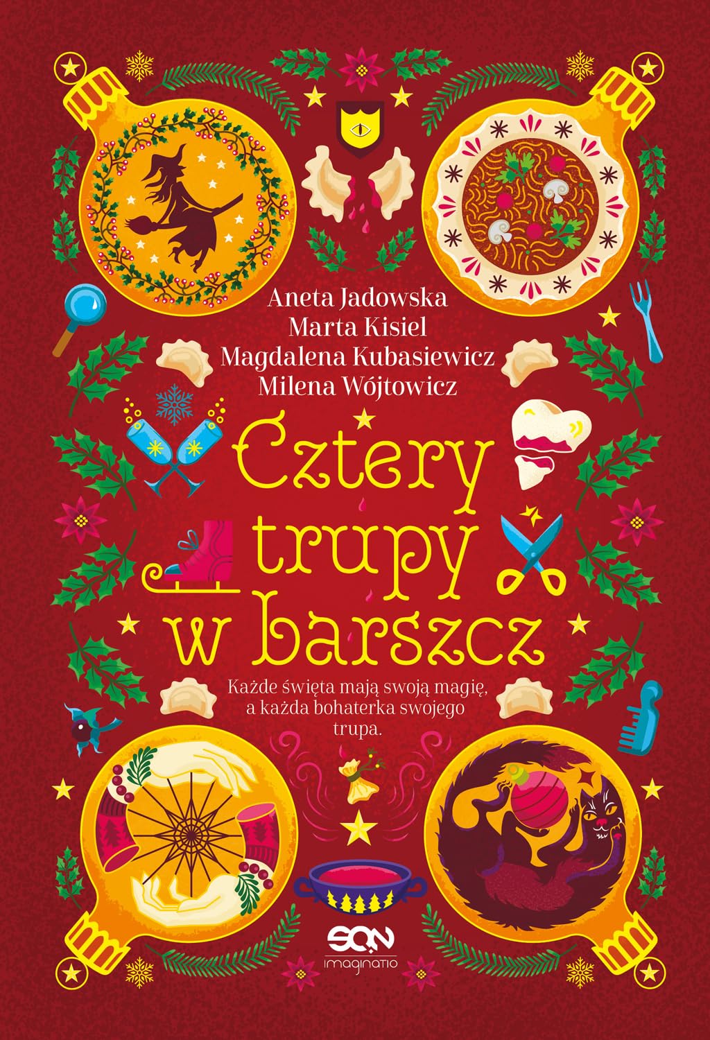 Cztery trupy w barszcz. Fantastyczno-kryminalna antologia świąteczna Books