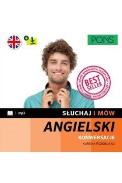 Słuchaj i mów PONS Konwersacje Kurs angielskiego A2 z nagraniami. Books