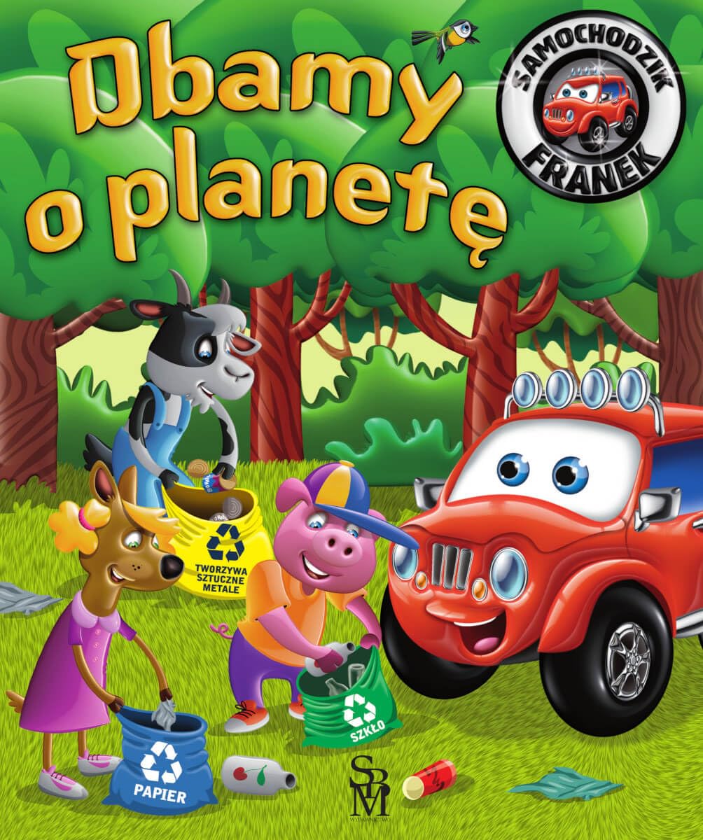 Samochodzik Franek Dbamy o planetę book