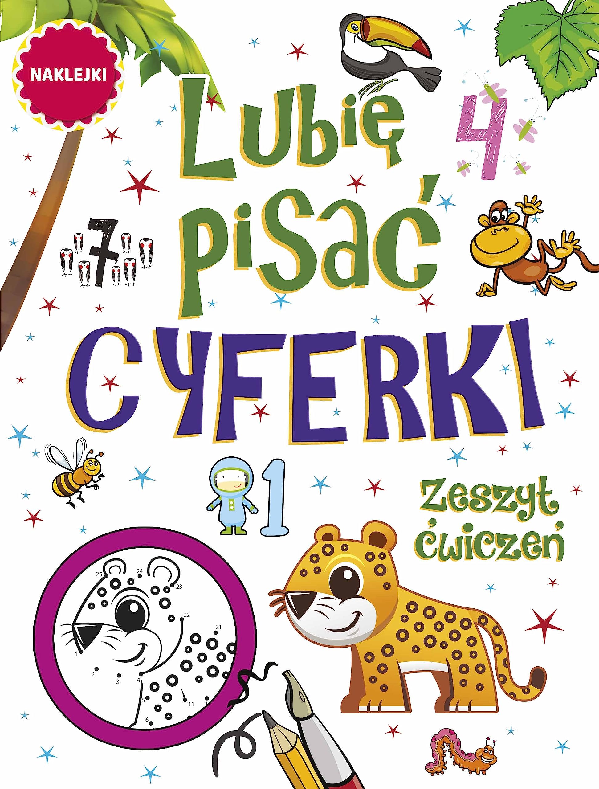 Lubię pisać. Cyferki. Zeszyt ćwiczeń Books