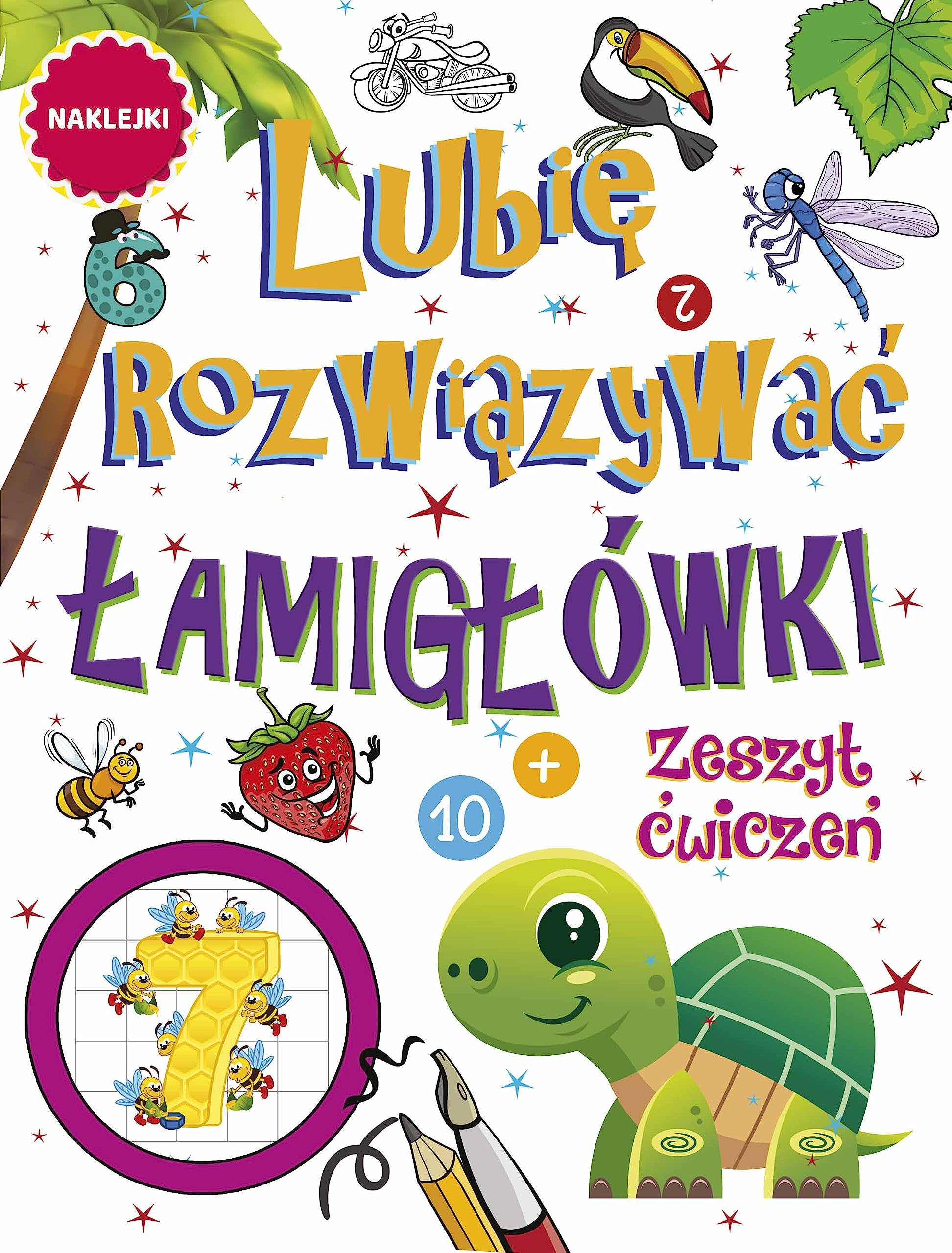 Lubię rozwiązywać Łamigłówki.Zeszyt ćwiczeń Books