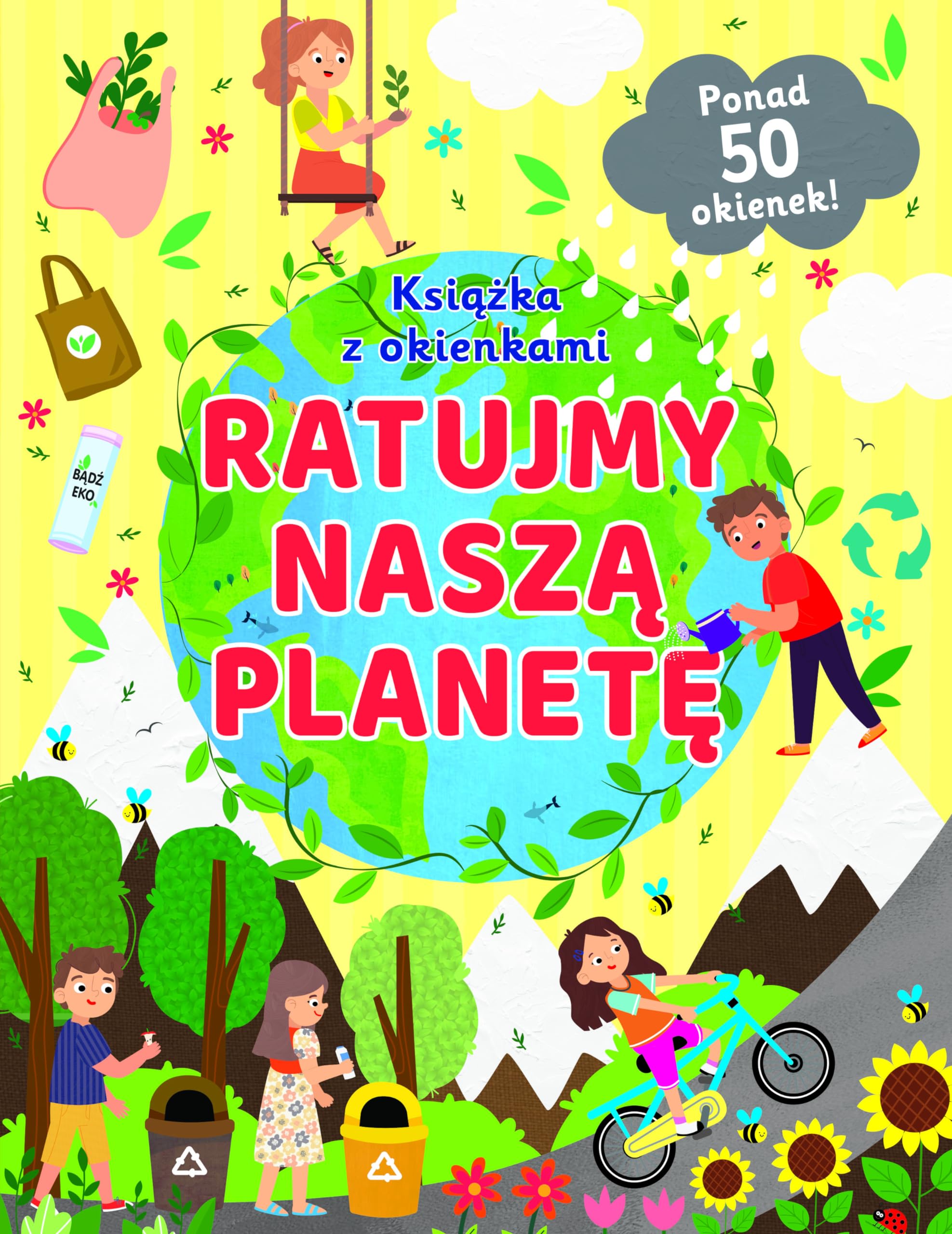 Ratujmy naszą planetę Książka z okienkami Books