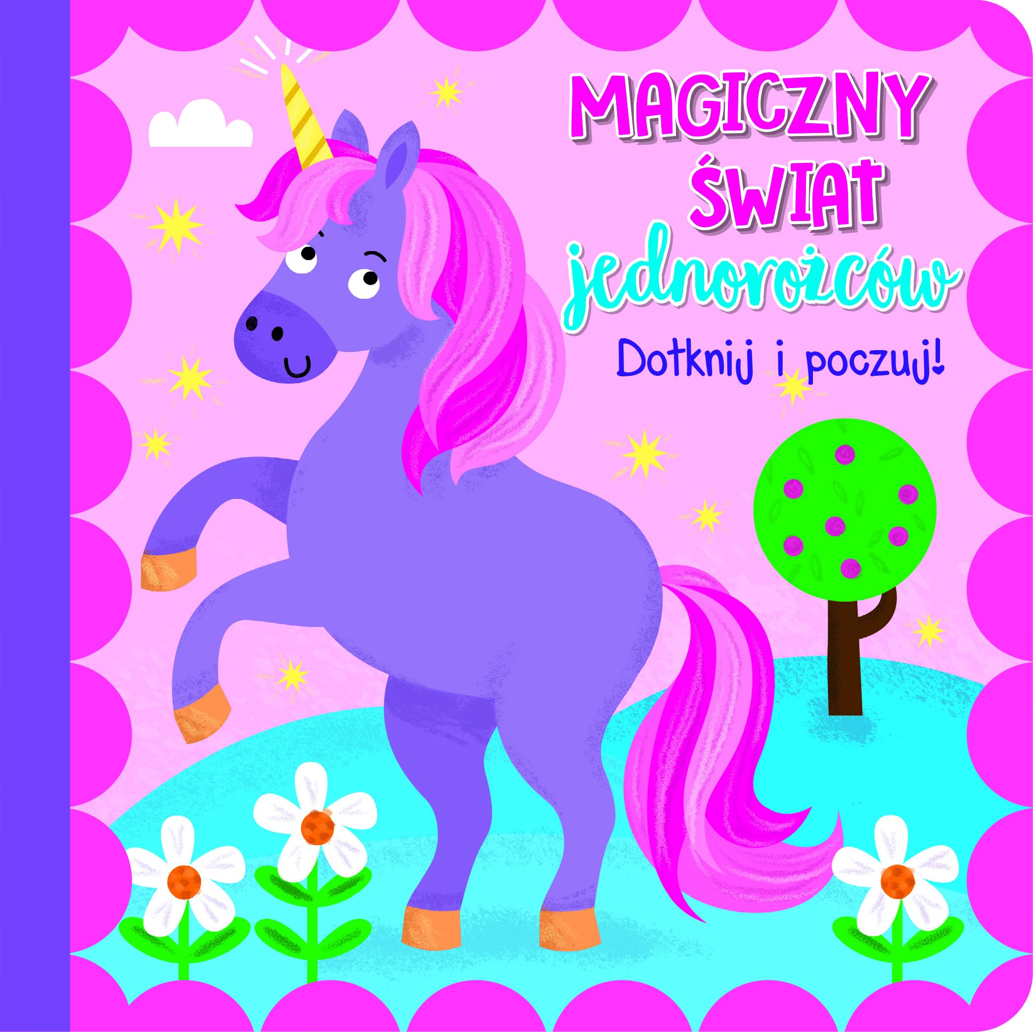 Dotknij i poczuj Magiczny świat jednorożców Books