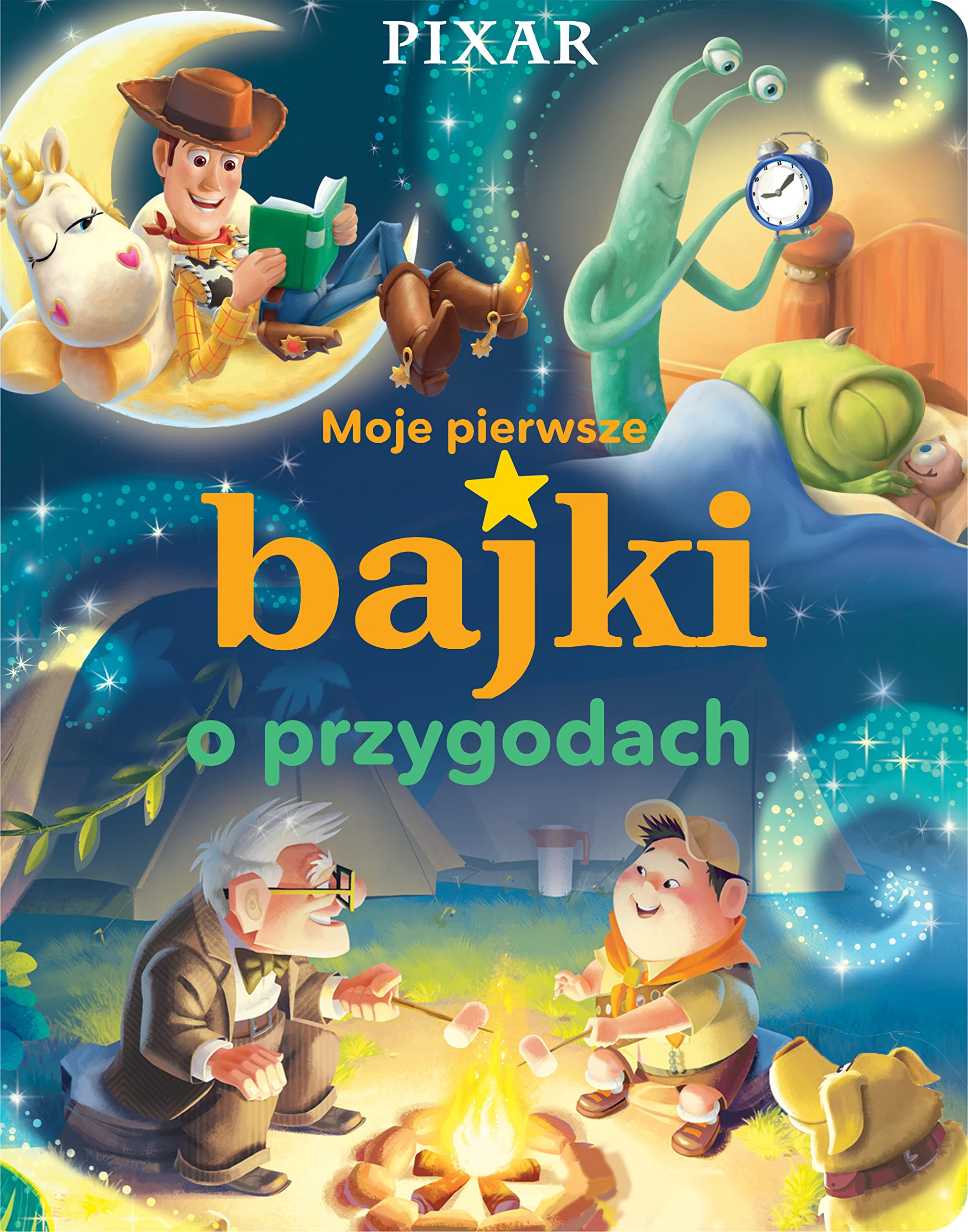 Moje pierwsze bajki o przygodach Disney Pixar Books