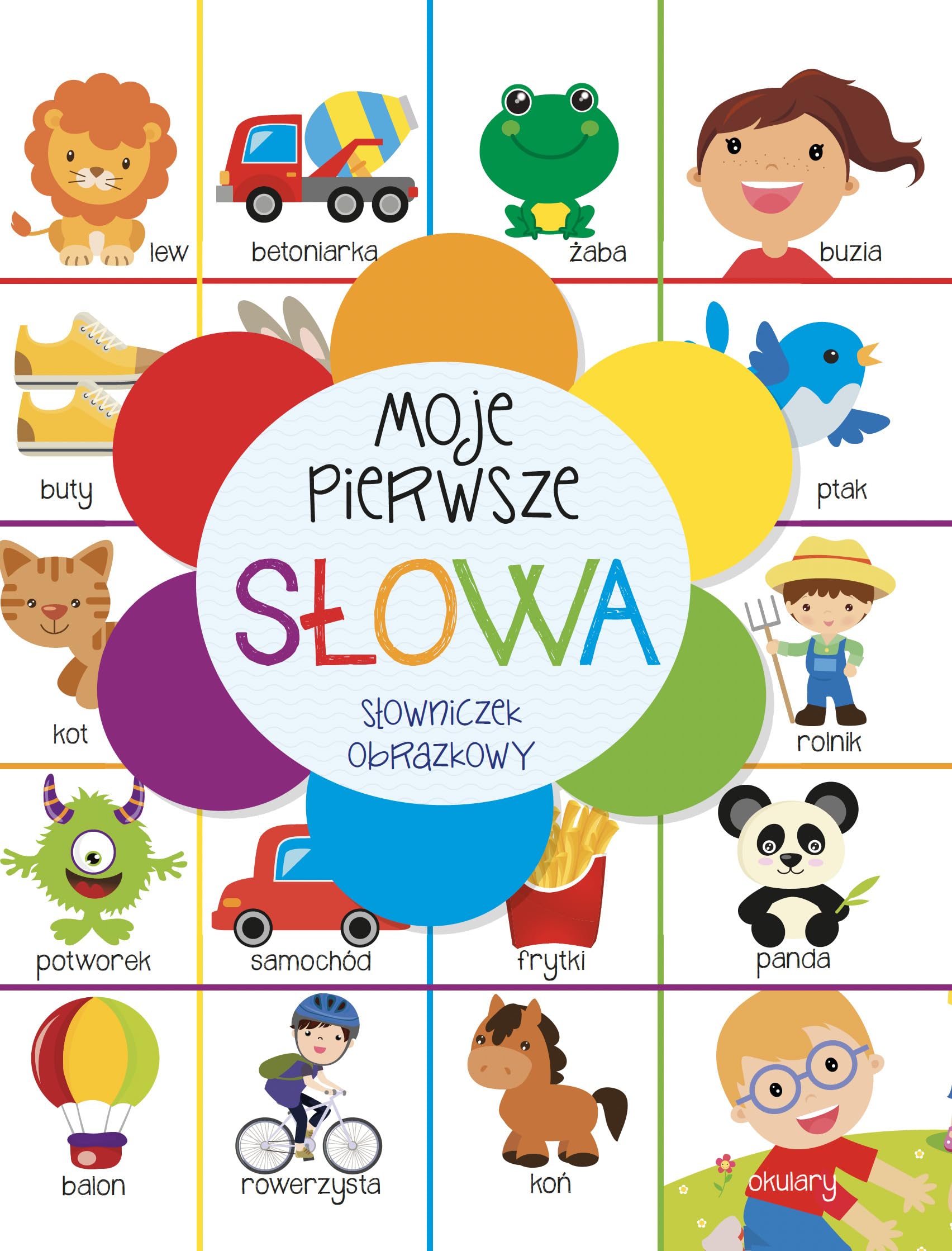 Moje pierwsze słowa. Słowniczek obrazkowy book
