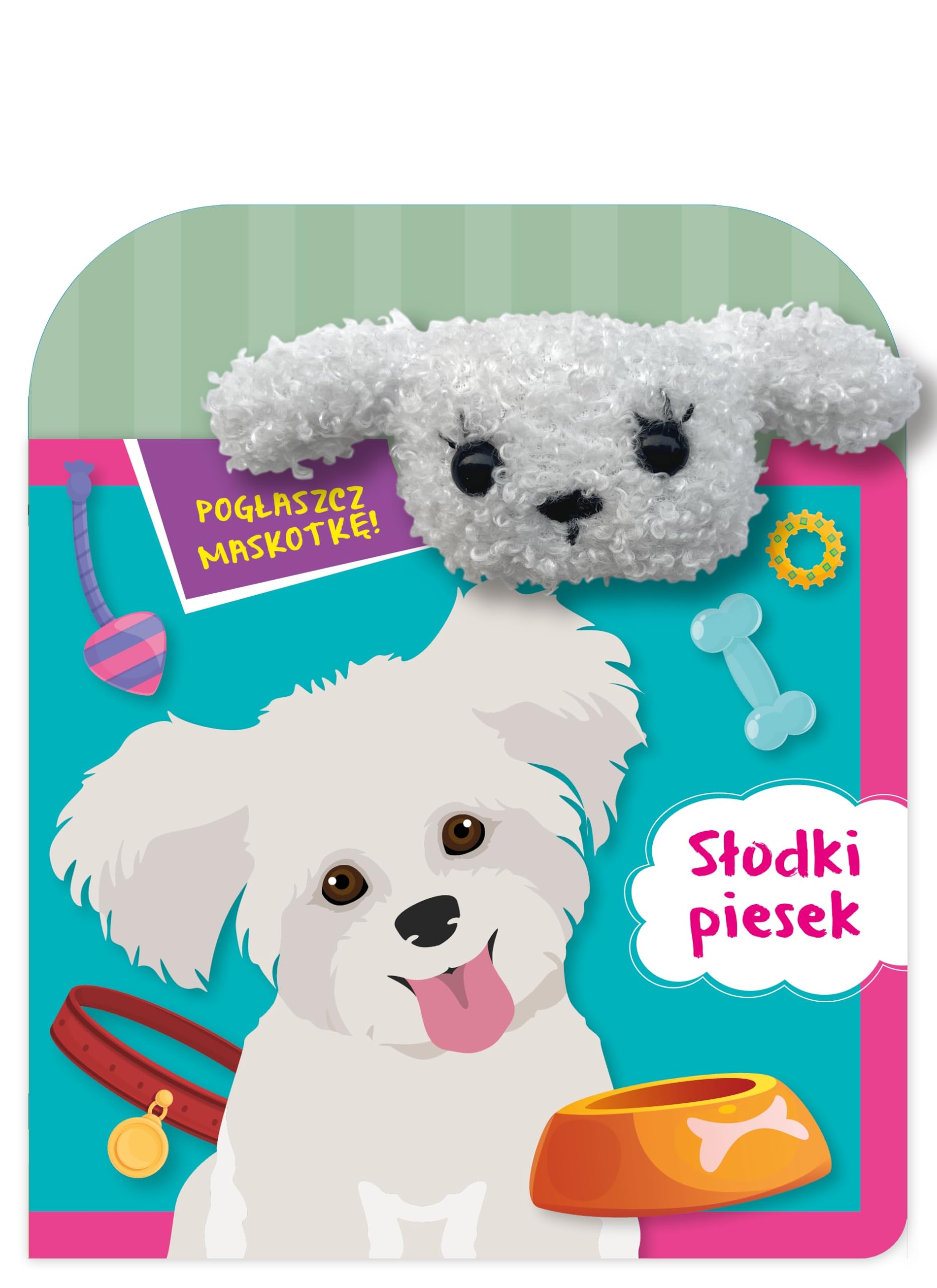 Pogłaszcz maskotkę! Słodki piesek book