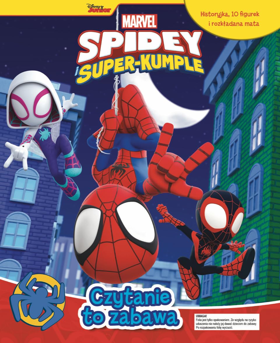 Czytanie to zabawa Marvel Spidey i Super-kumple Books