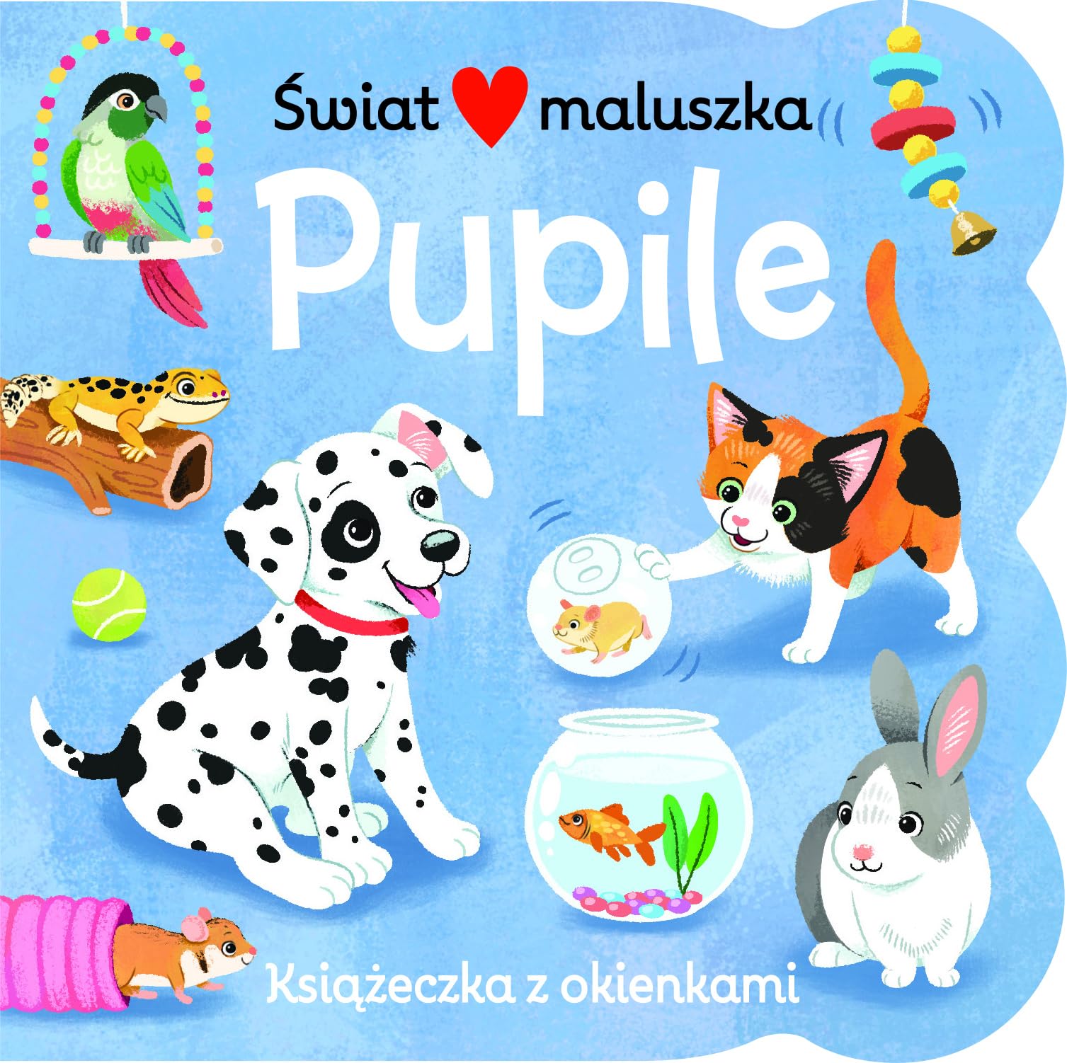Świat maluszka. Pupile. Książeczka z okienkami (KSIĄŻKA Z OKIENKAMI) Books