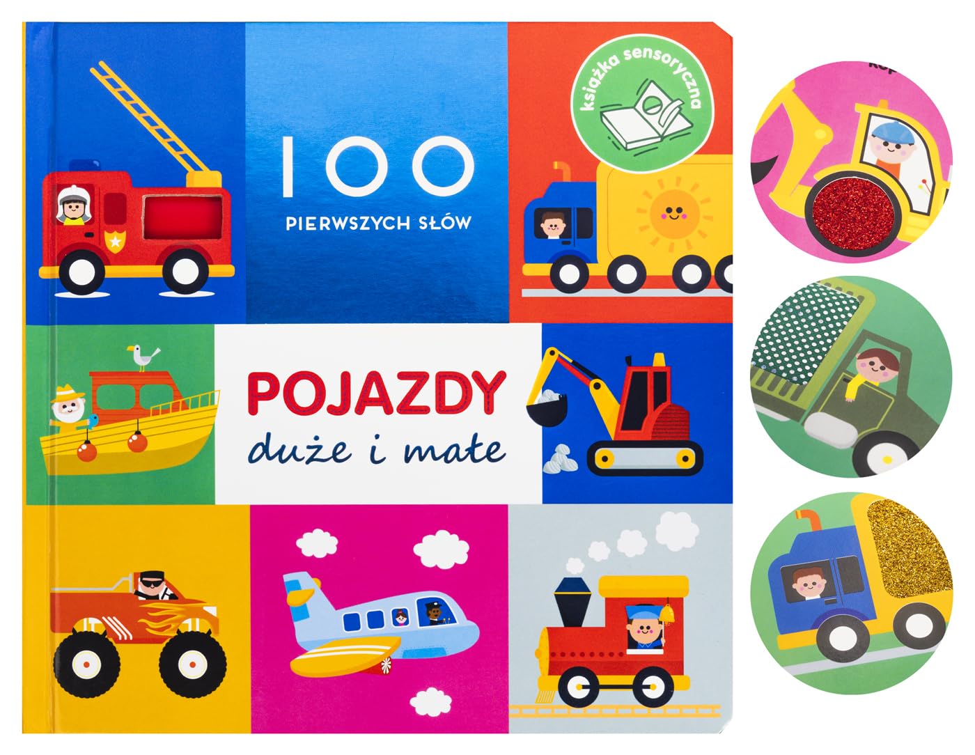 100 pierwszych słów Pojazdy duże i małe Books