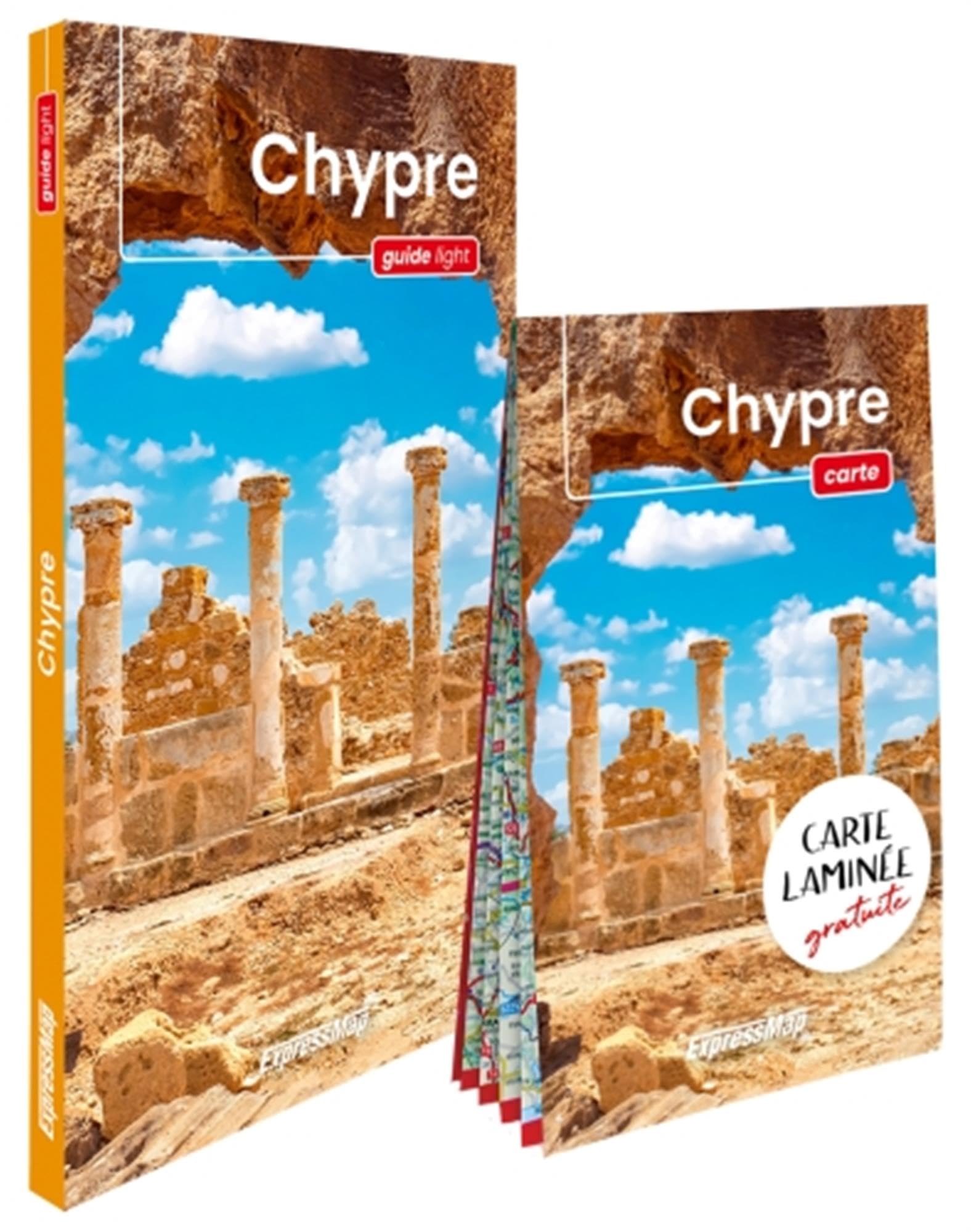 Chypre (guide light): Avec 1 carte laminée 1/210 000 Leisure, Home & Garden