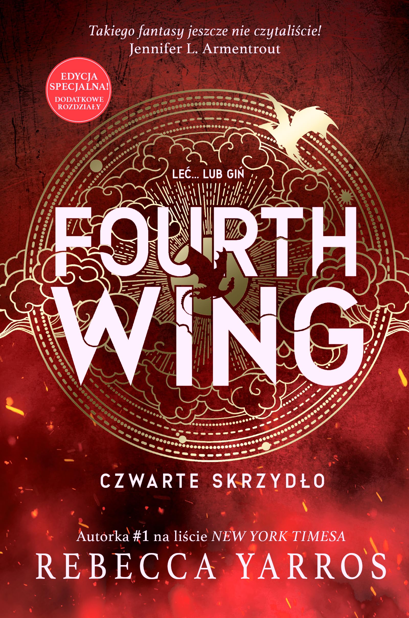 Fourth Wing Czwarte Skrzydło Edycja specjalna Books