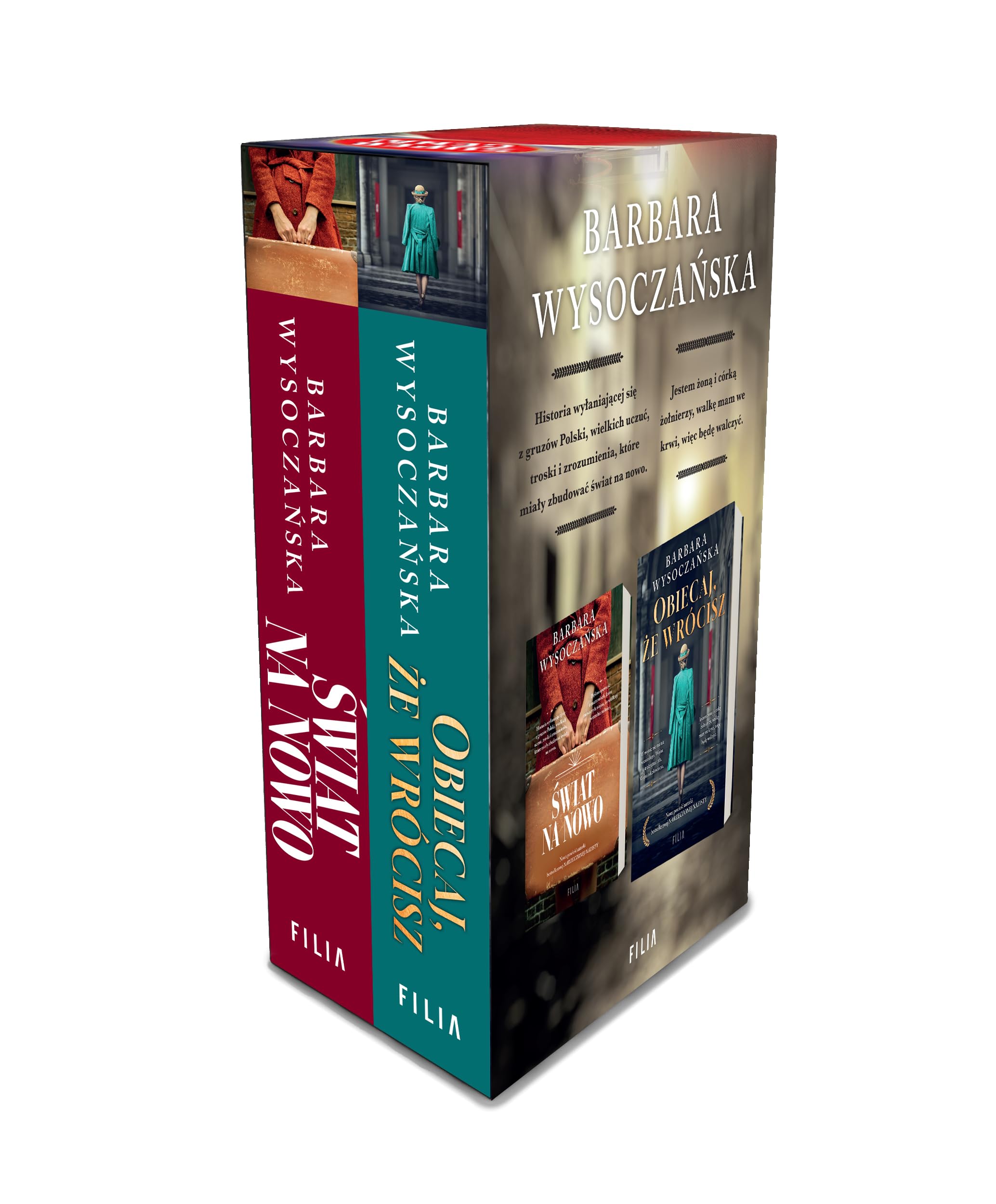 Pakiet Świat na nowo / Obiecaj, że wrócisz Books