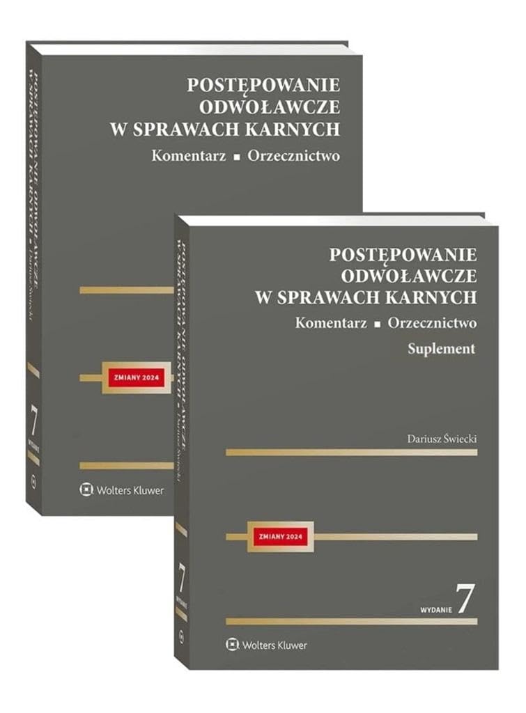 Postępowanie odwoławcze w sprawach karnych Komentarz Orzecznictwo Books