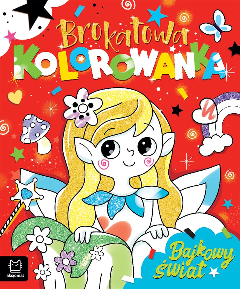 Brokatowa kolorowanka. Bajkowy świat Books