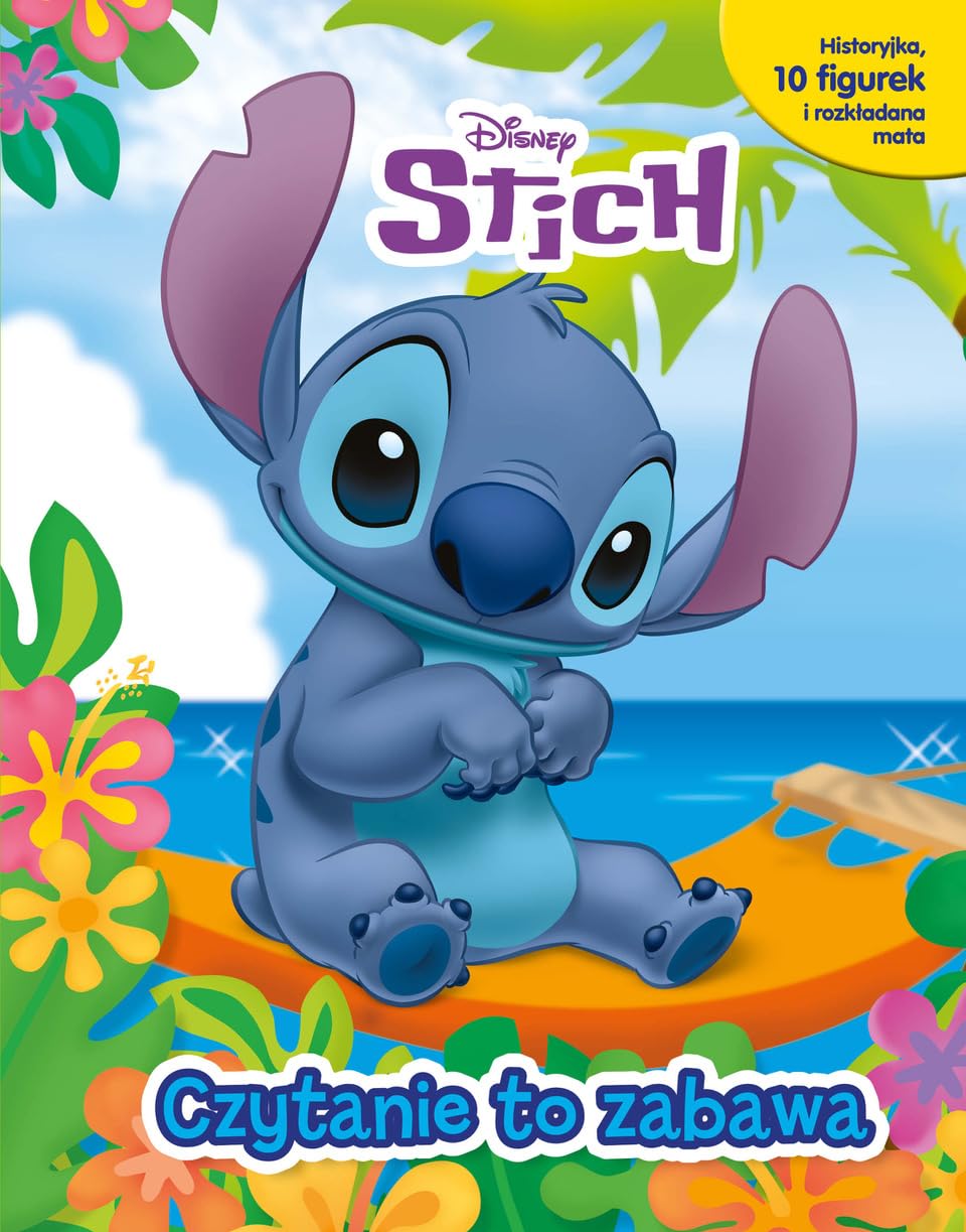 Czytanie to zabawa Disney Stich Books