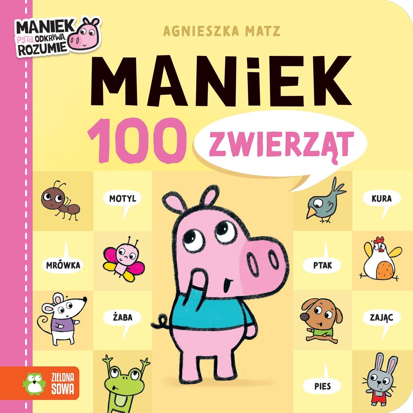 Maniek 100 zwierząt Books
