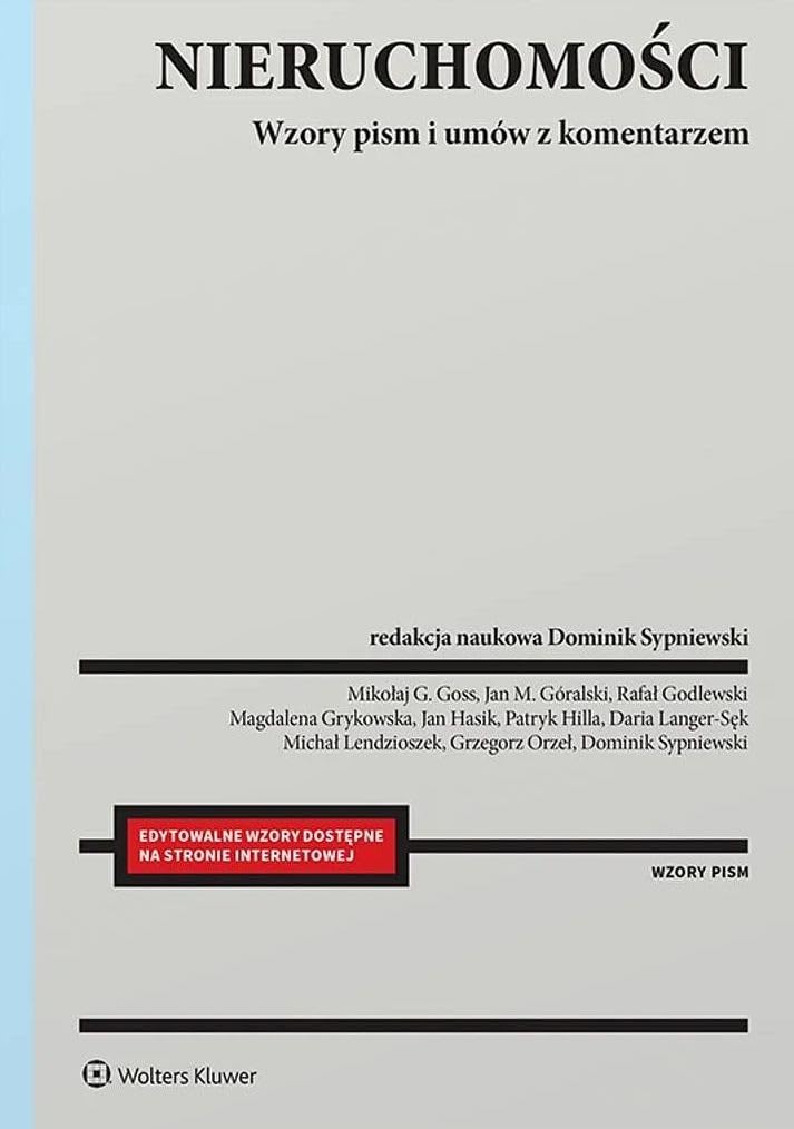 Nieruchomości Wzory pism i umów z komentarzem Books