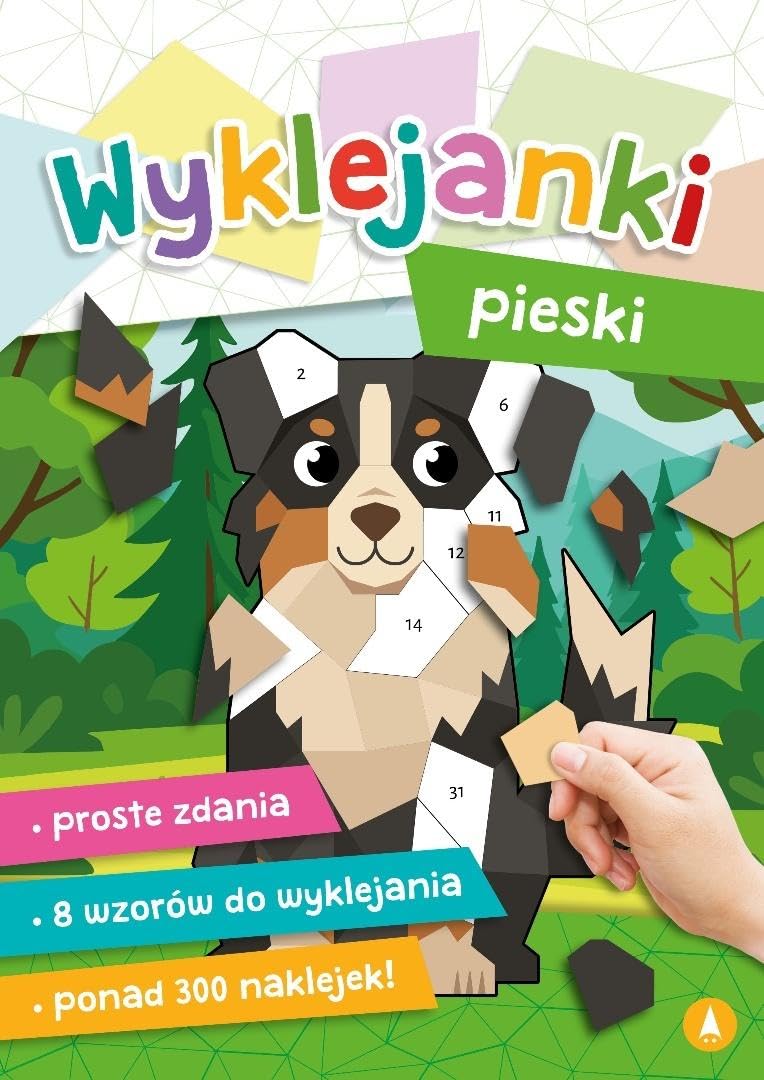 Wyklejanki. Pieski Books