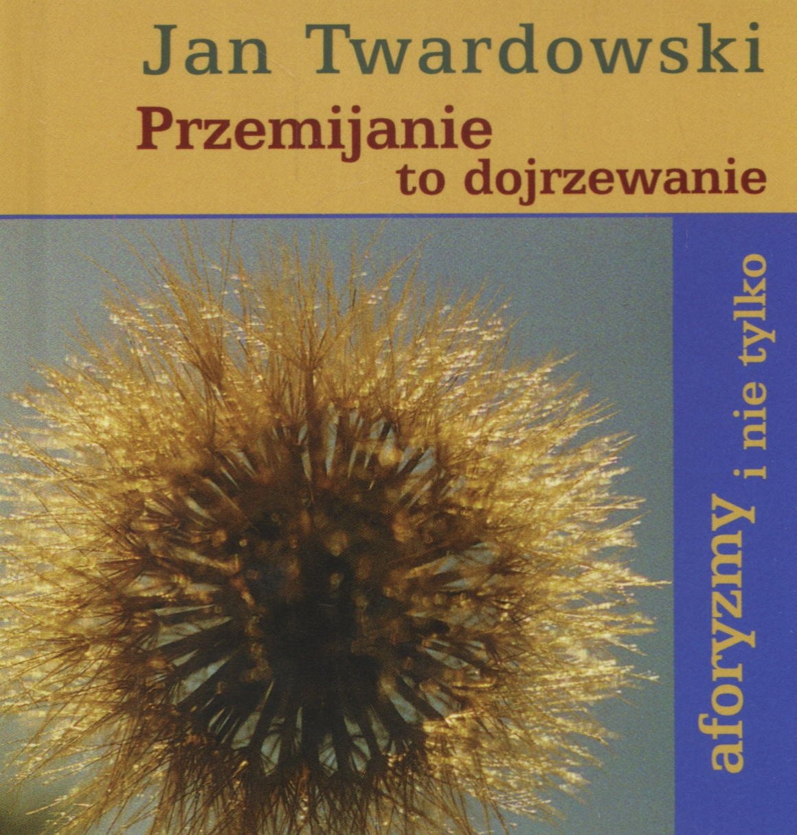 Przemijanie to dojrzewanie: aforyzmy i nie tylko Books