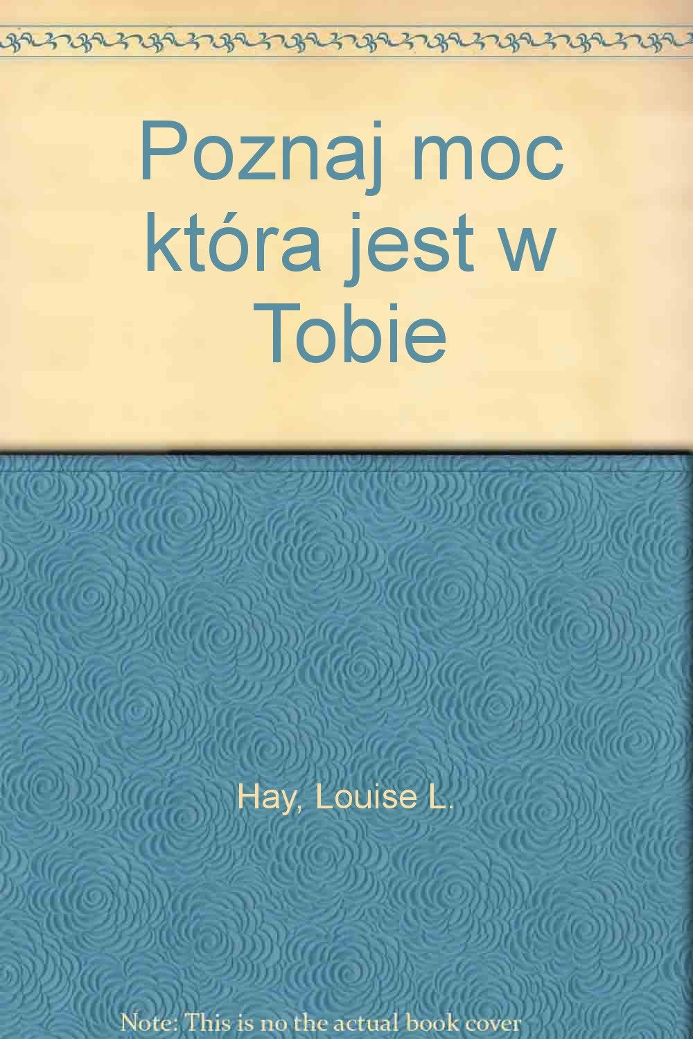 Poznaj moc która jest w tobie Books