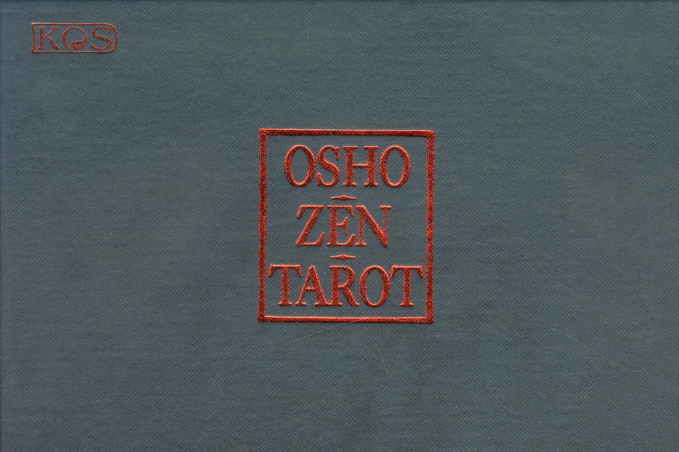 Osho Zen Tarot Ksiazka + Karty Learning & Reference