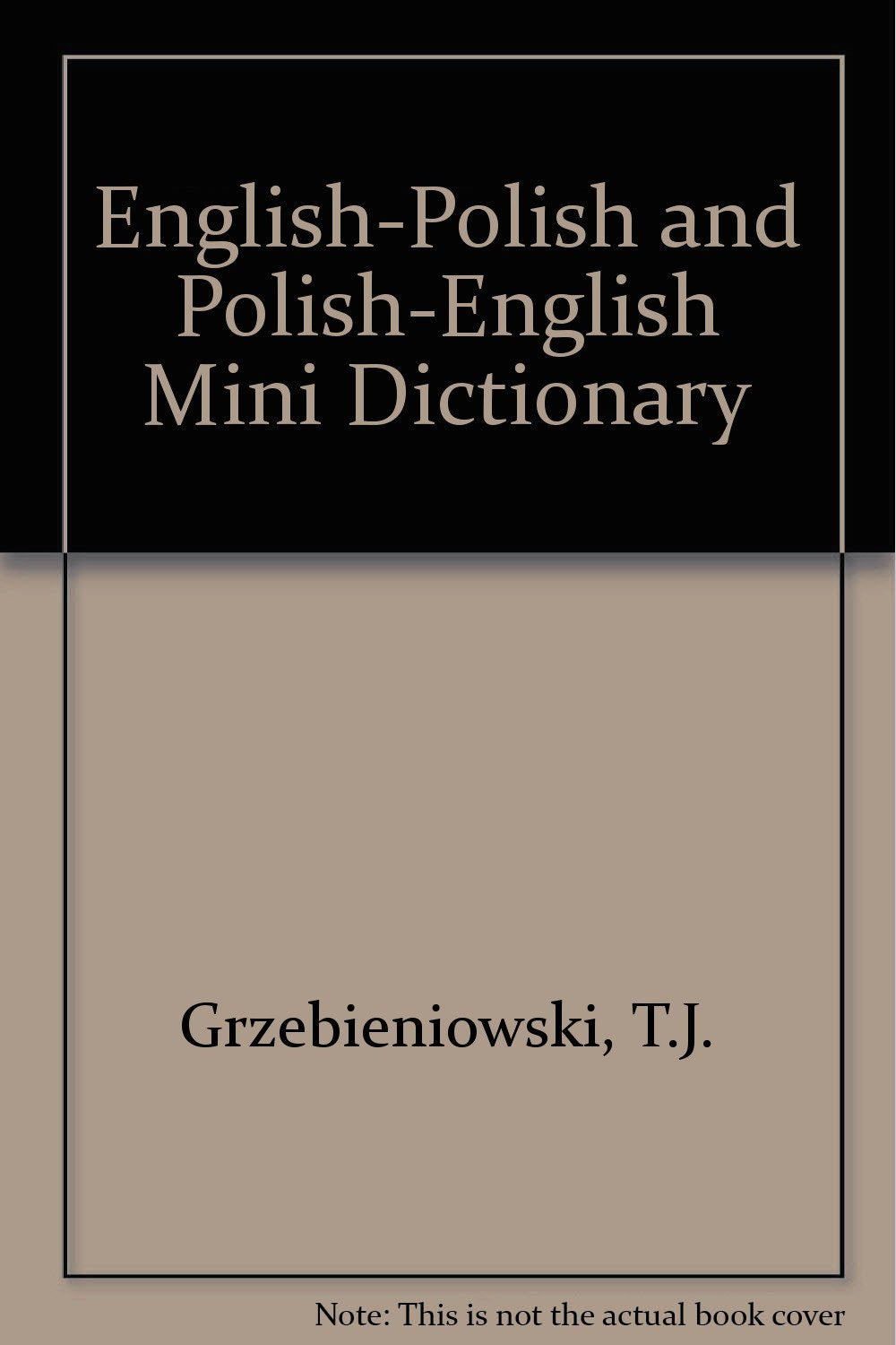 English-Polish and Polish-English Mini Dictionary Foreign Languages ​​& Dictionaries
