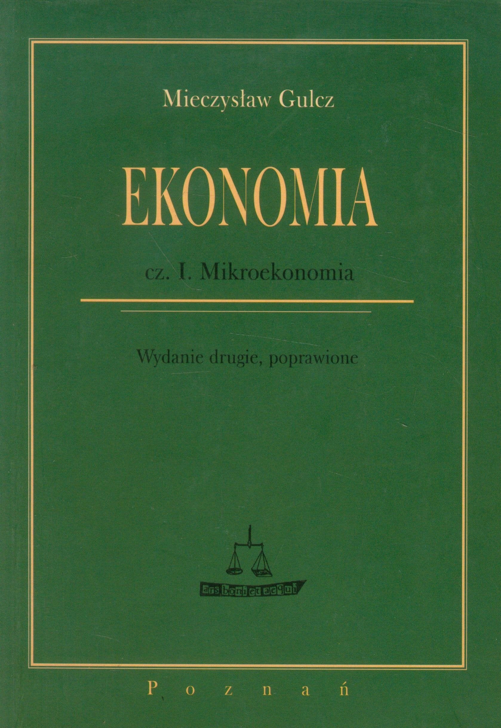 Ekonomia czesc 1 Mikroekonomia Books