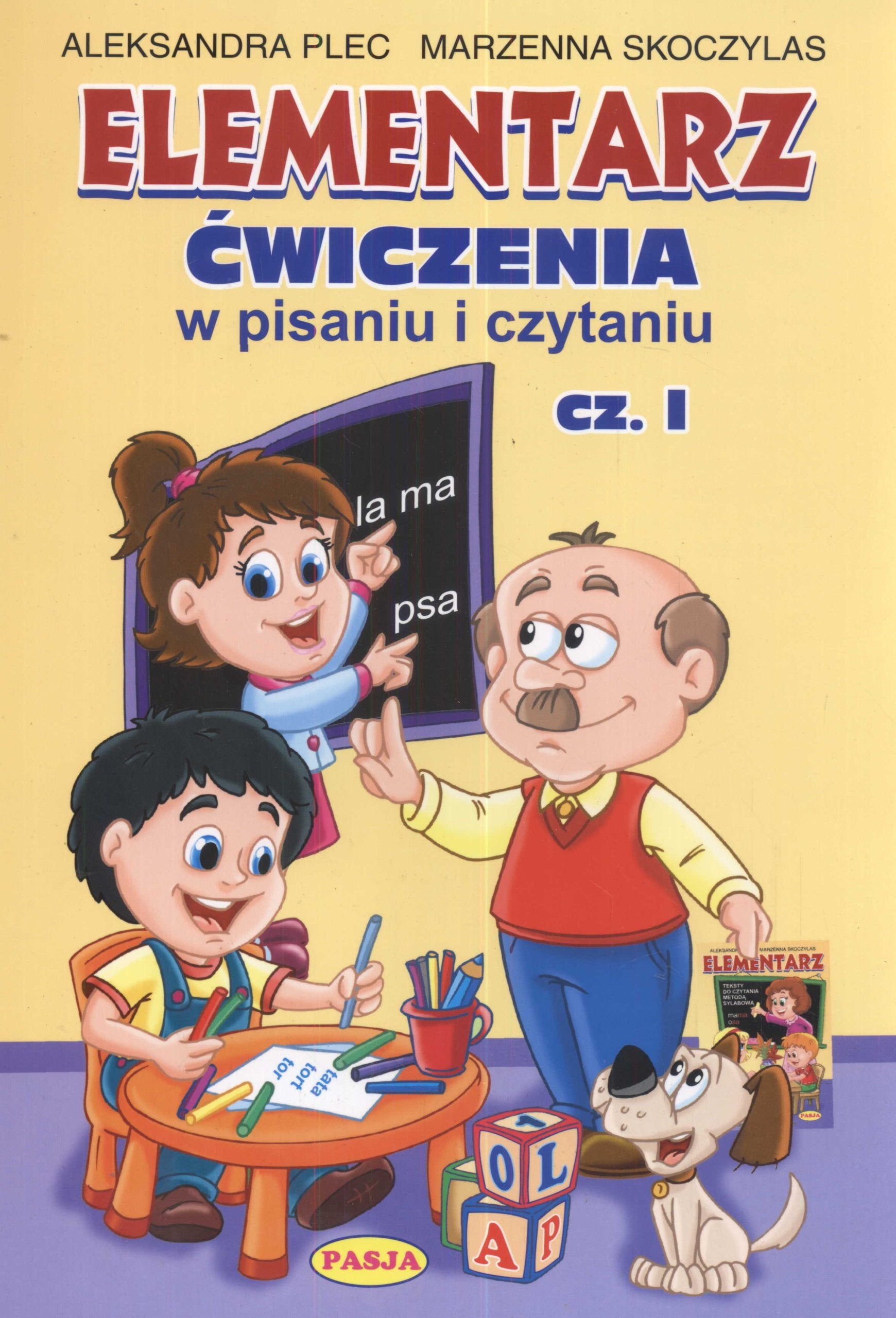 Elementarz Cwiczenia w pisaniu i czytaniu Cz.1 book