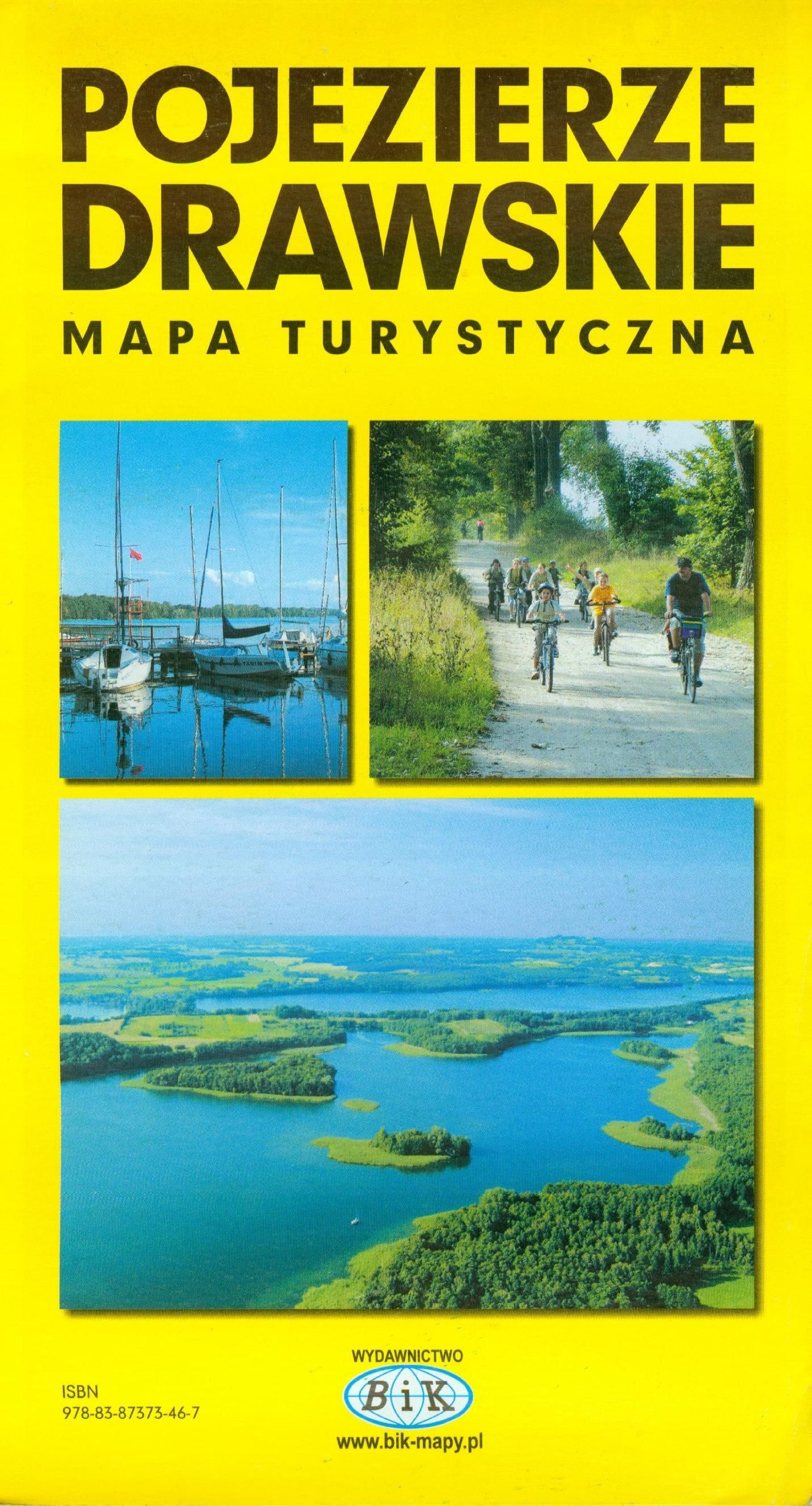 Pojezierze drawskie: Mapa turystyczna Maps & Plans