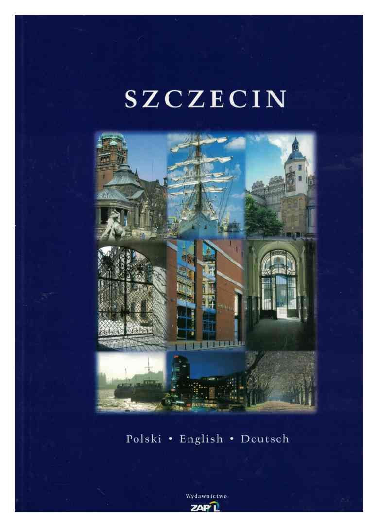 Szczecin. Polski, English, Deutsch. Books