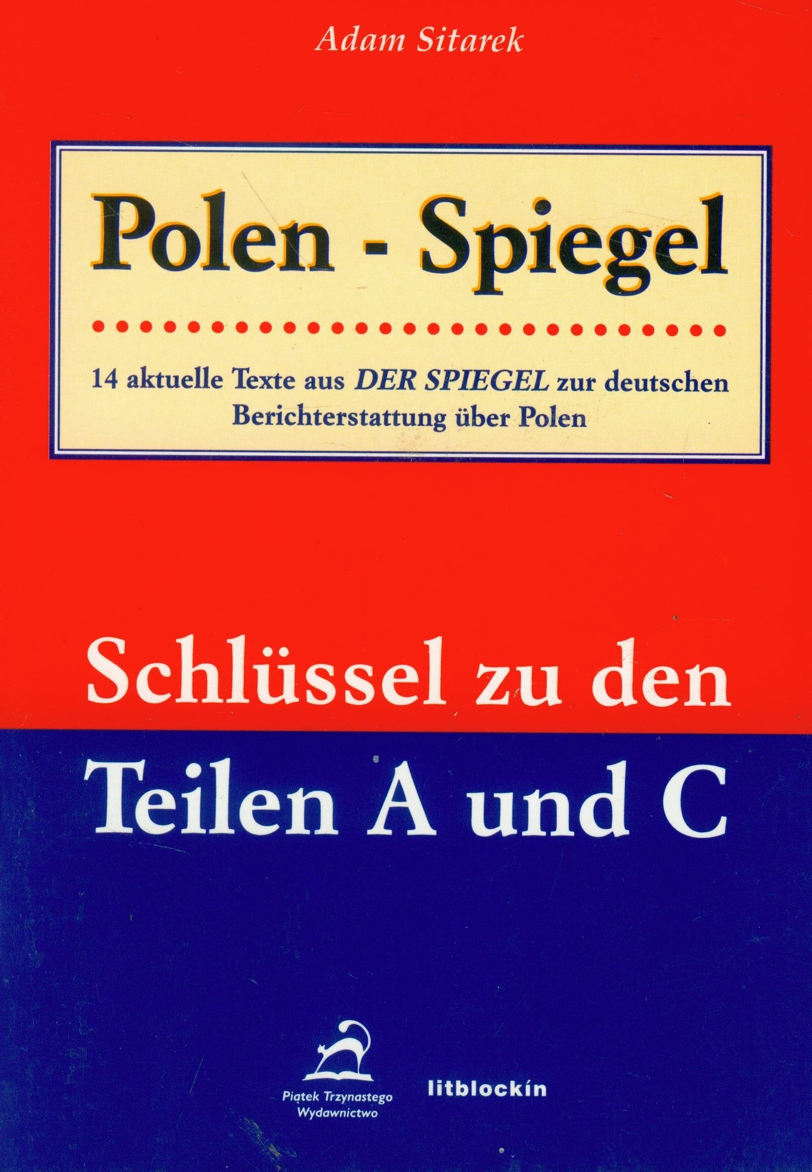 Polen Spiegel Schlussel zu den Teilen A und C Books