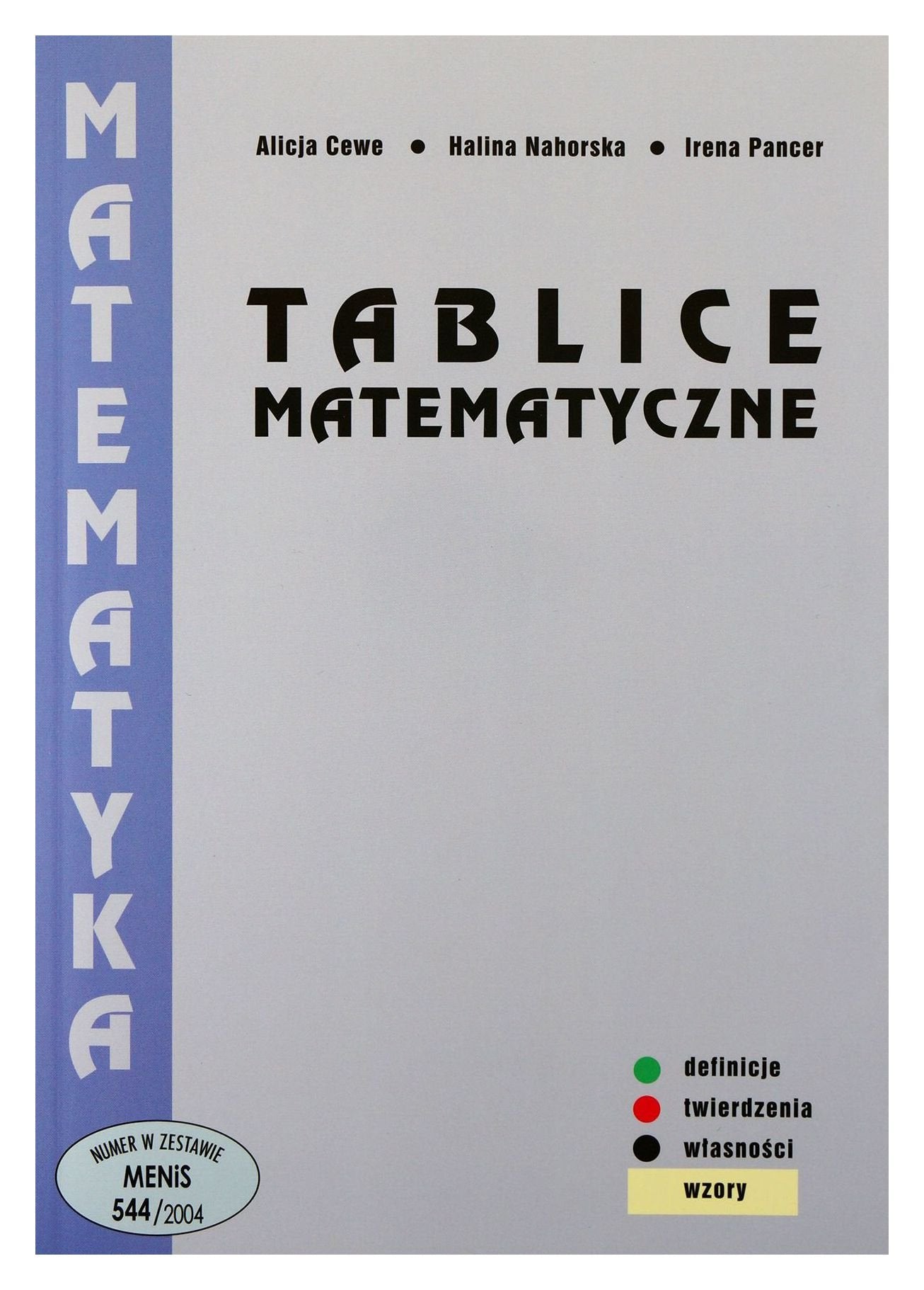 Tablice matematyczne / Oprawa miękka Books