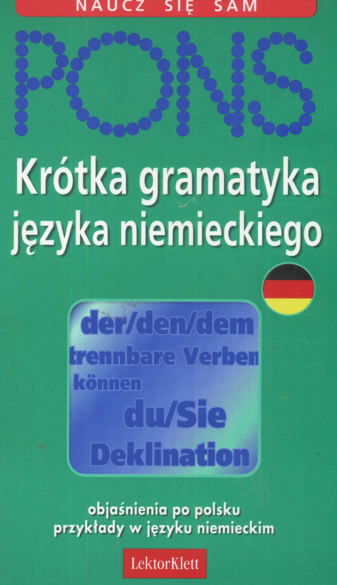 Krótka gramatyka języka niemieckiego Books