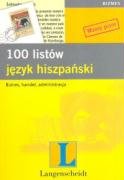 Product Image: 100 listow Jezyk hiszpanski