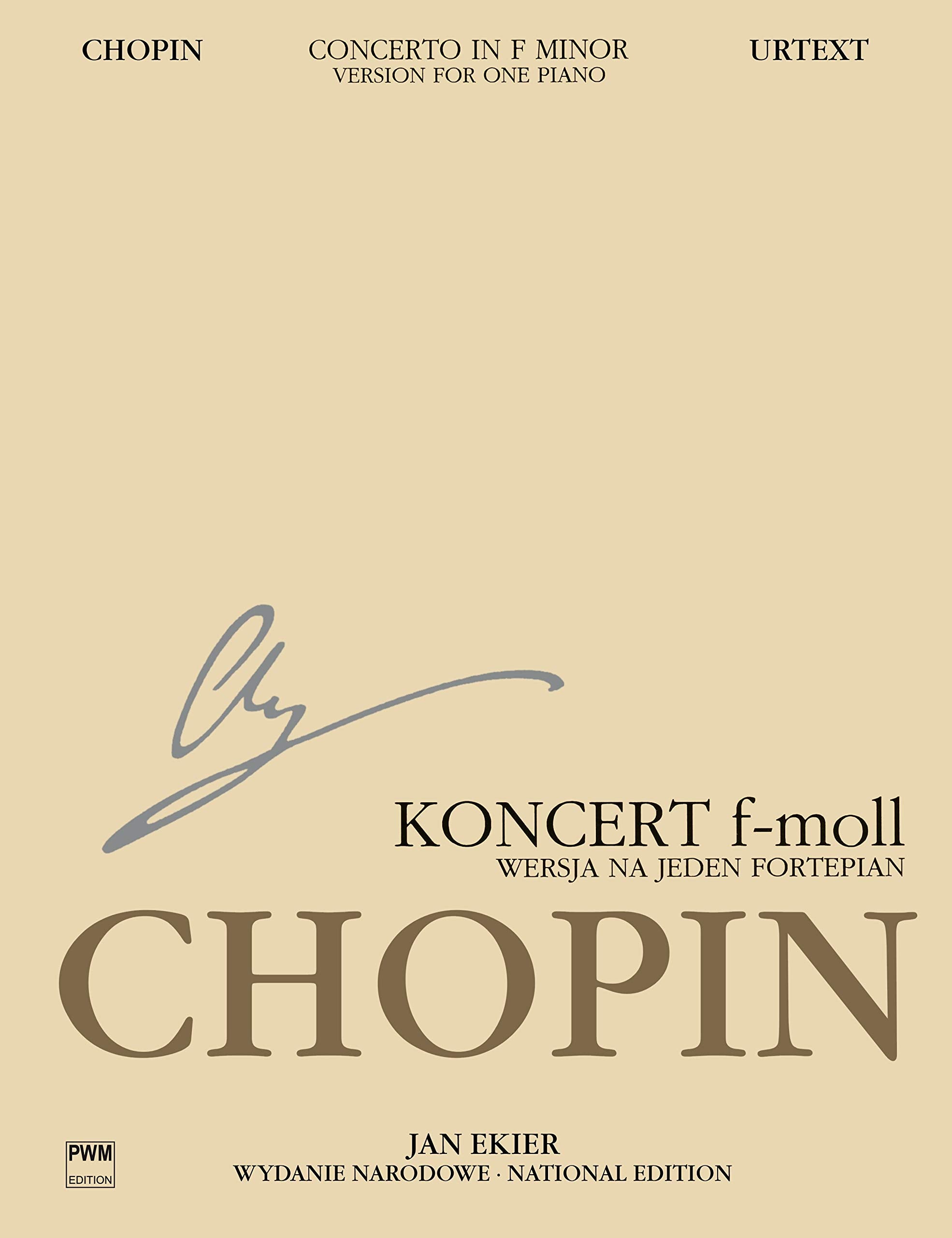 Concerto in F Minor Op. 21 Sheet Music