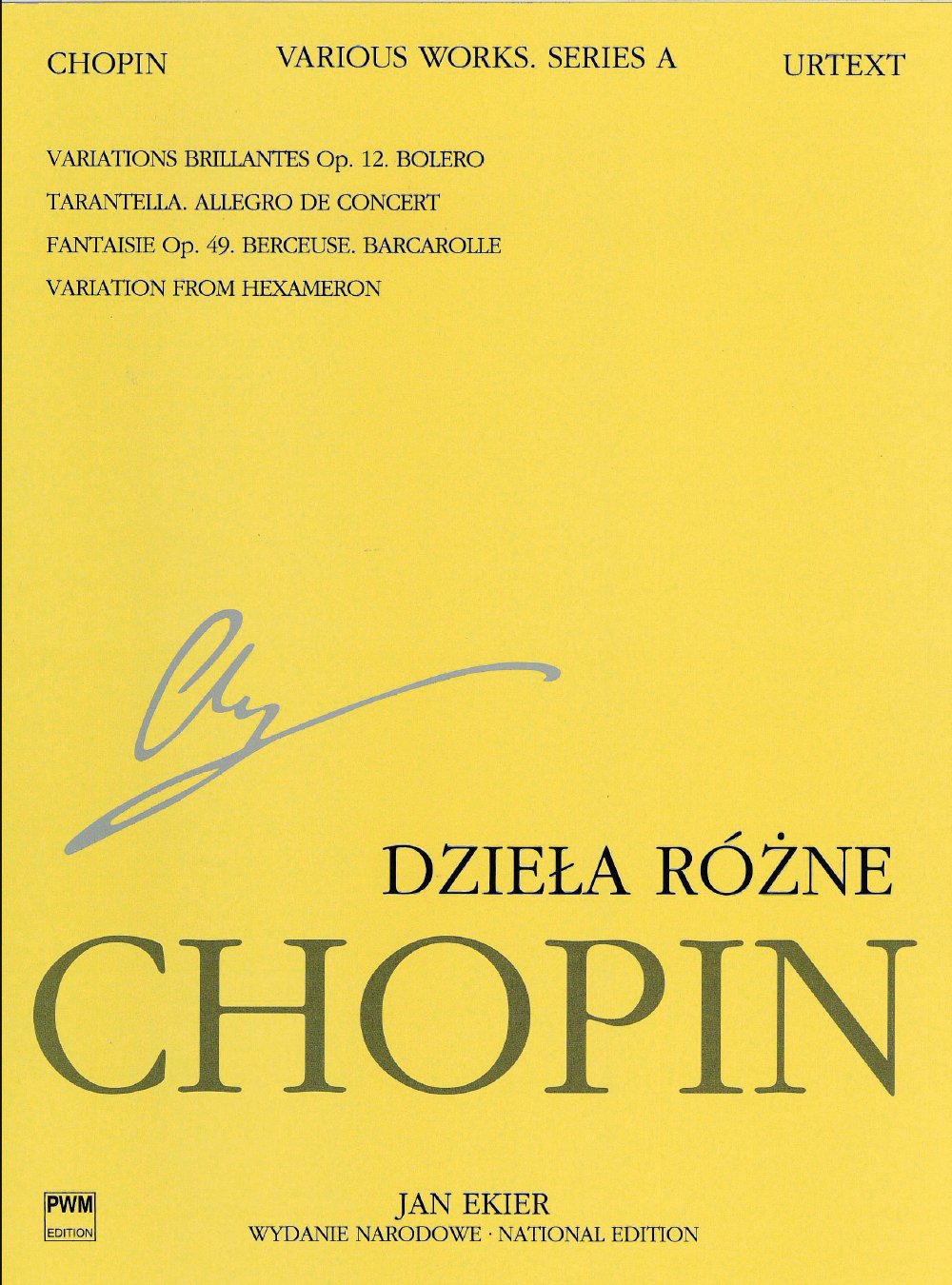 National Edition 12A, Various works Volume XII. Solo de Piano. book