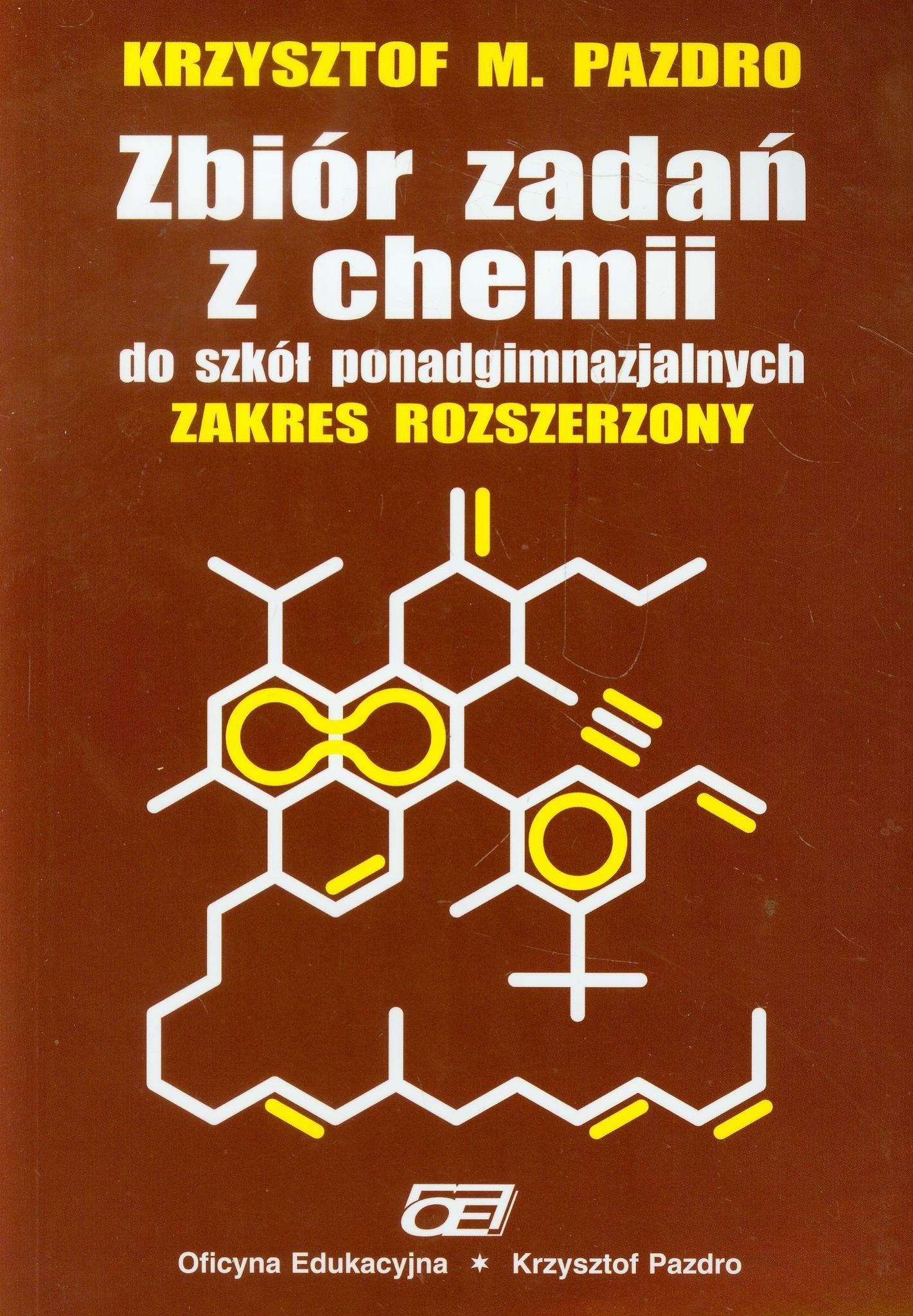 Zbiór zadań z chemii Zakres rozszerzony: Liceum Books