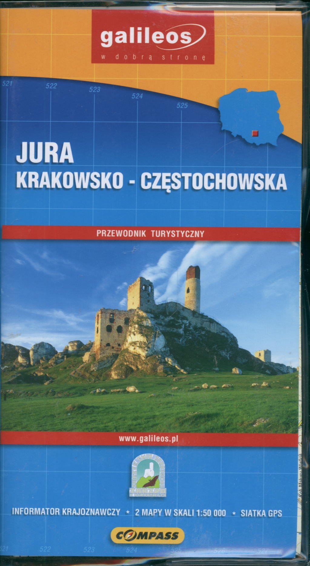 Jura Krakowsko-Częstochowska Przewodnik turystyczny book