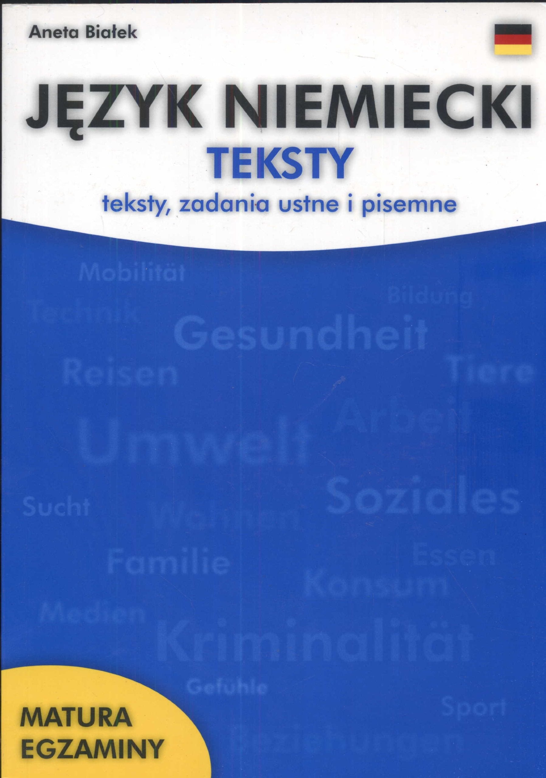 Jezyk niemiecki Teksty zadania ustne i pisemne book
