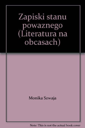 Product Image: Zapiski stanu powaznego