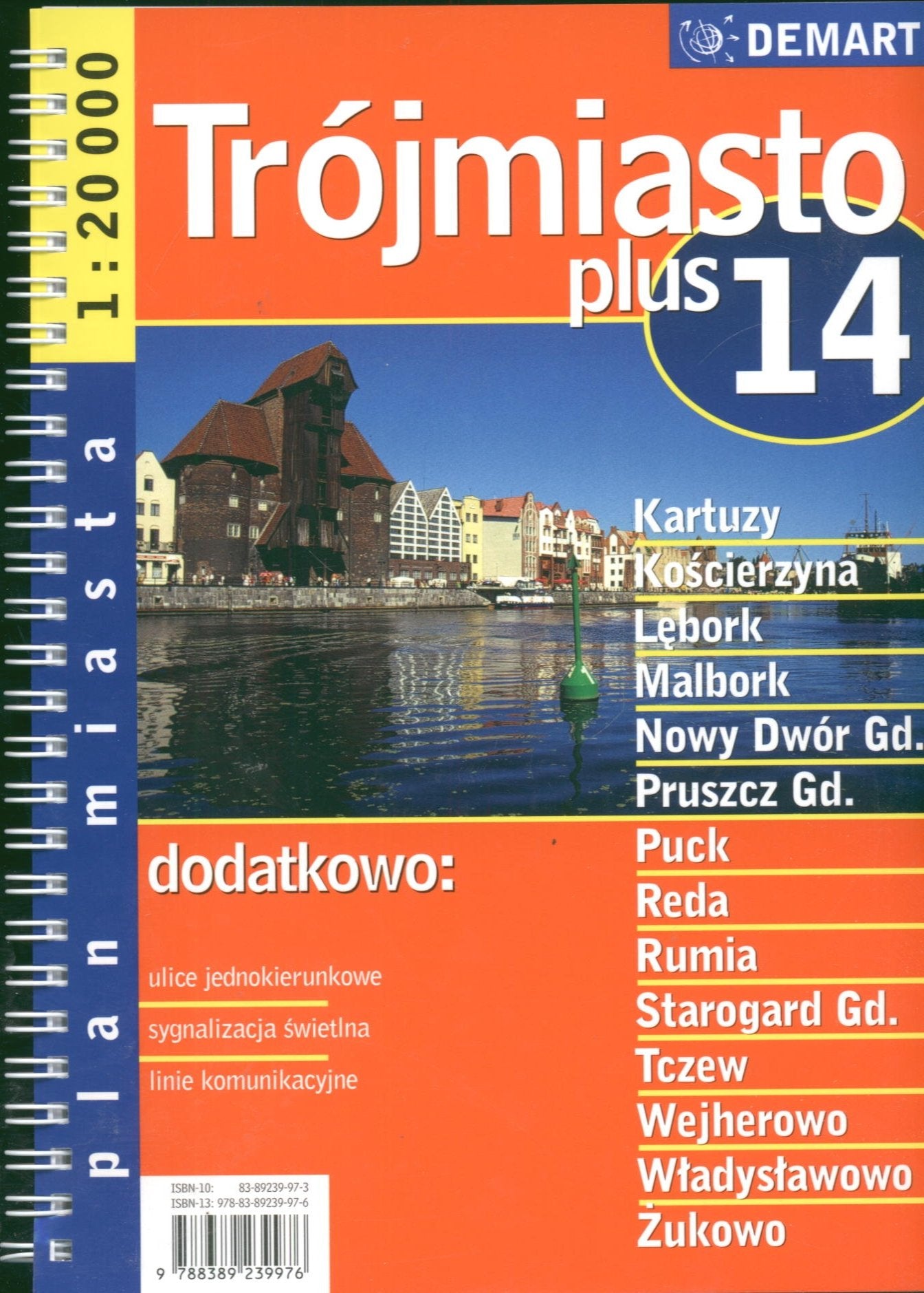 Trojmiasto plus 14 1:20 000 plan miasta Maps & Plans